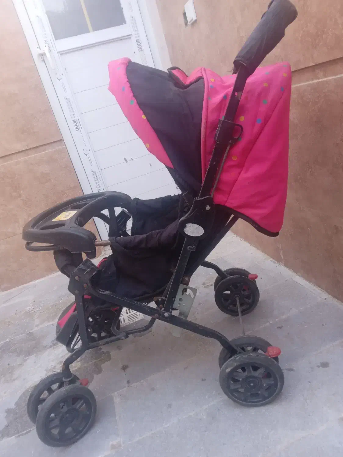 کالسکه دخترانه در حد نو|کالسکه و لوازم جانبی|چناران, |دیوار