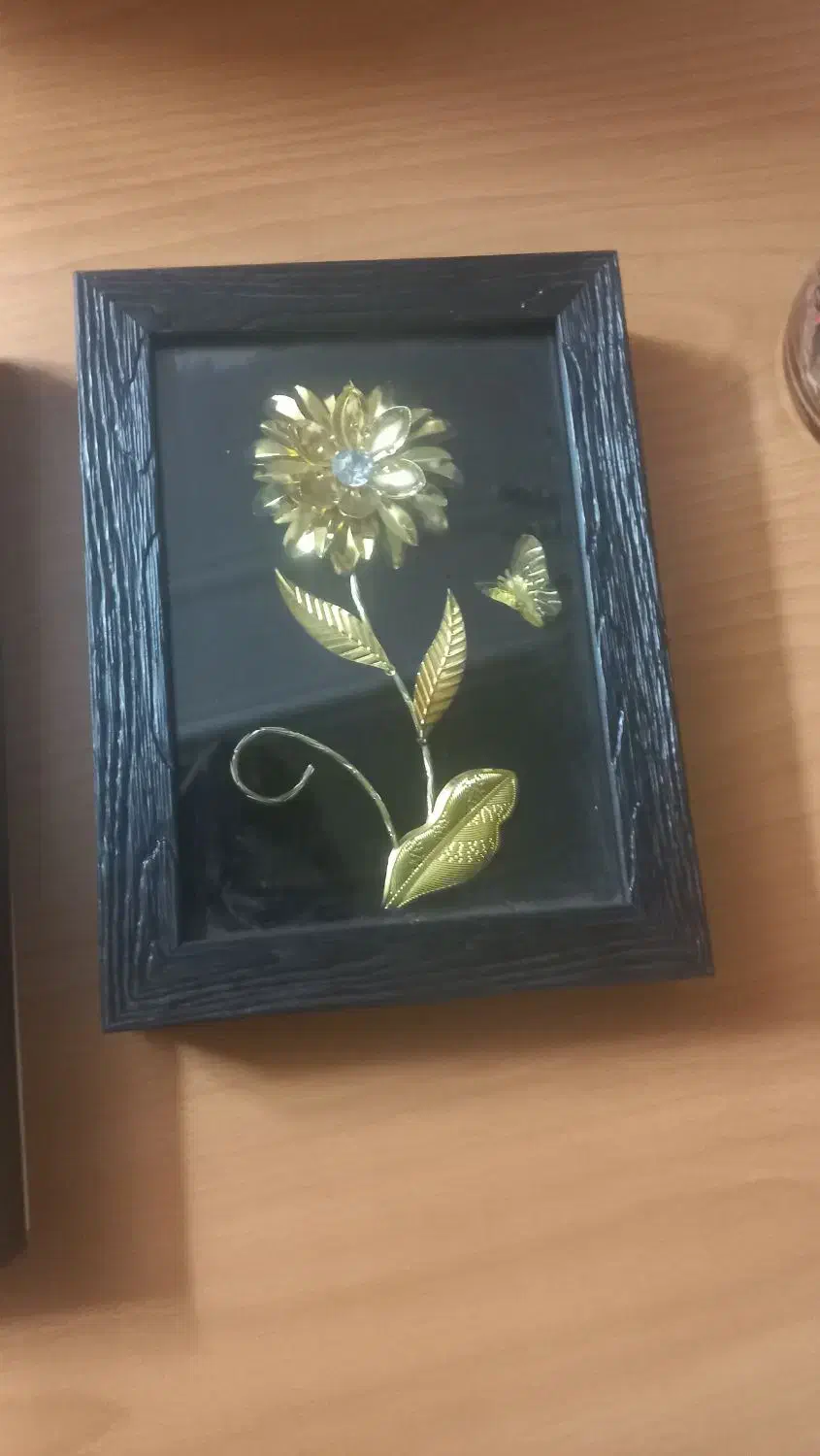 تابلو گل سه تایی|تابلو، نقاشی، عکس|ری, فیروزآبادی|دیوار