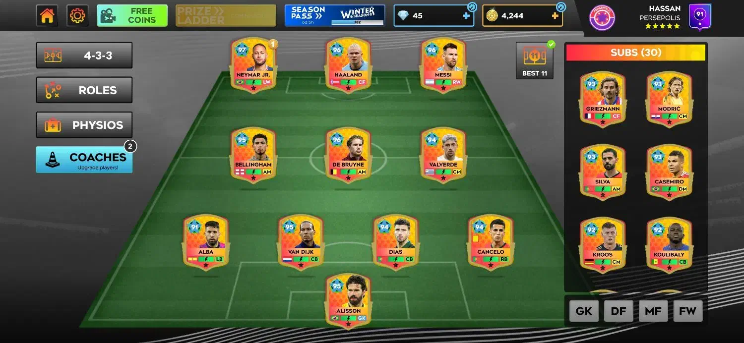 دریم لیگ مکث|کنسول، بازی ویدئویی و آنلاین|آبسرد, |دیوار