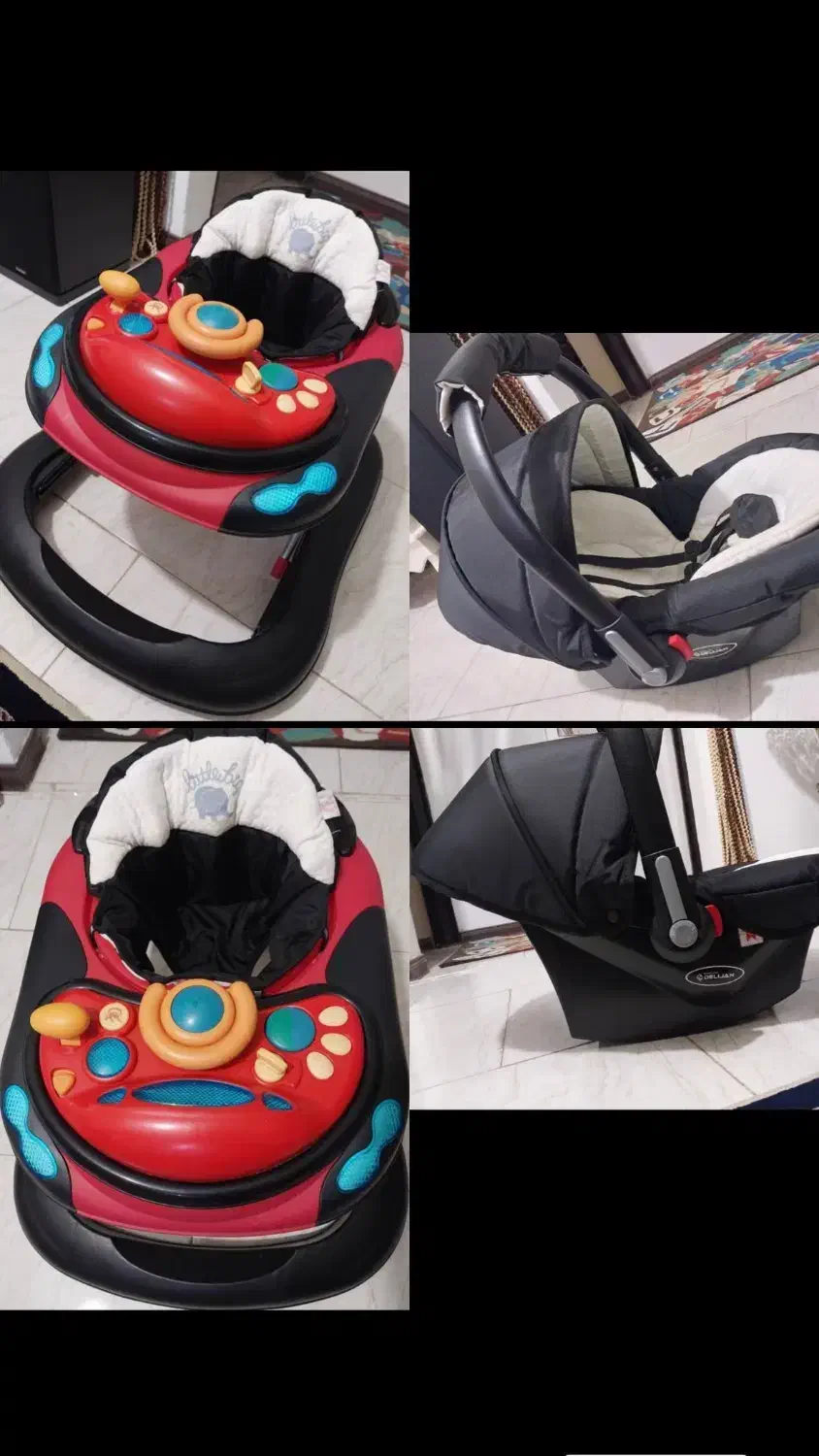 کریر و روروئک نو|کالسکه و لوازم جانبی|آمل, |دیوار