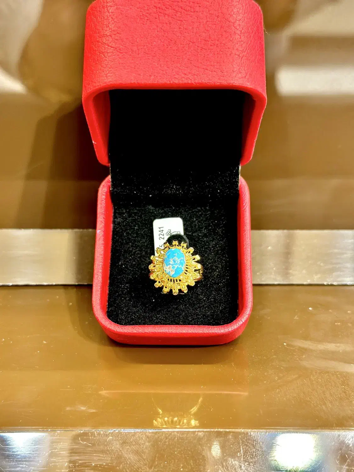 انگشتر فیروزه طلا|جواهرات|بندرعباس, |دیوار