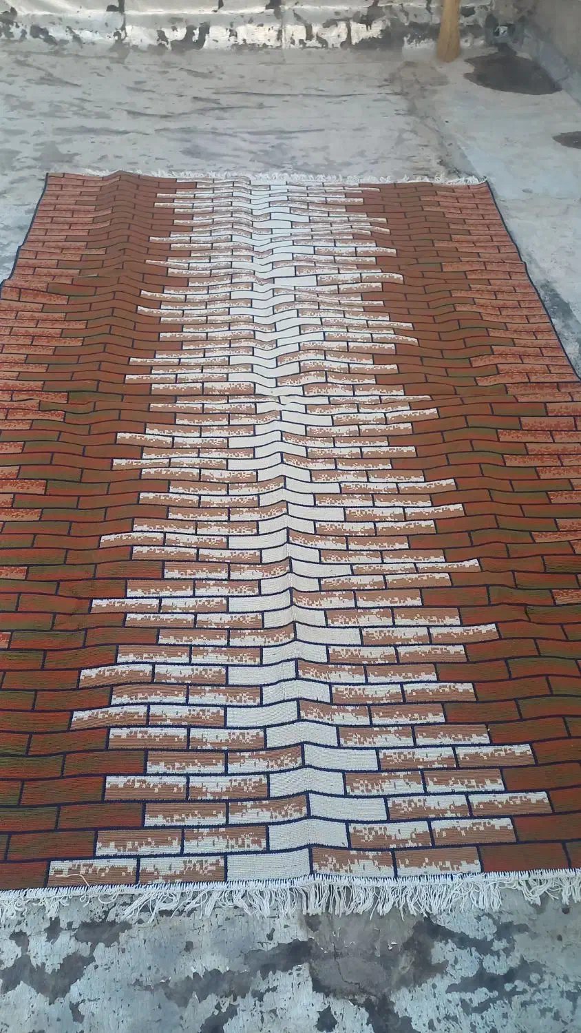 گلیم ۶متری  سالم در حد نو|گلیم، جاجیم، گبه|اقبالیه, |دیوار