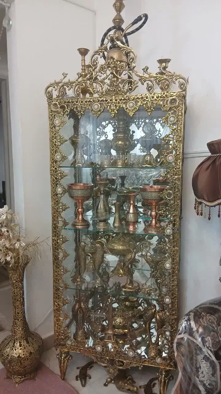 جذاب شیک سیقلی سنگین برنز برنجی اصل زیبا|مجسمه، تندیس، ماکت|قم, پردیسان|دیوار