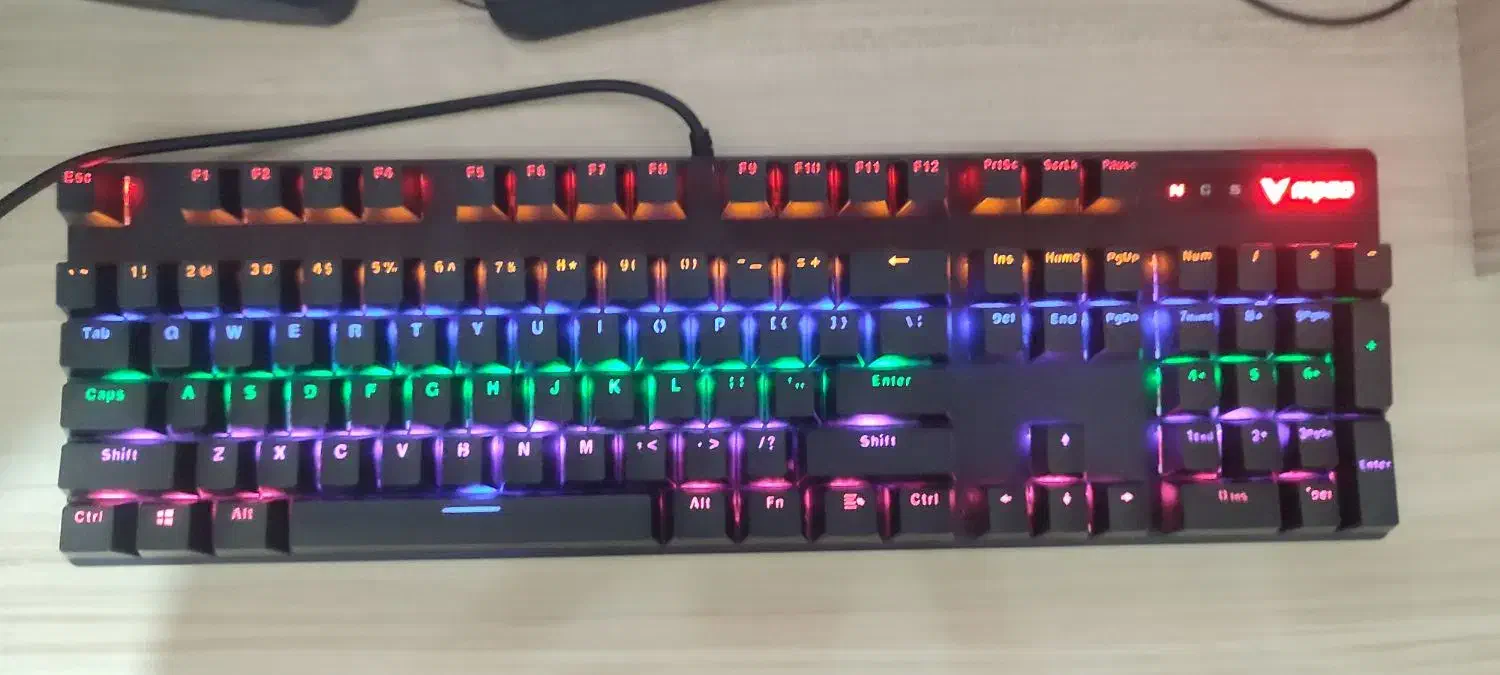 کیبورد مکانیکی رپو مدل V500PRO|قطعات و لوازم جانبی رایانه|رشت, کوی امام رضا|دیوار