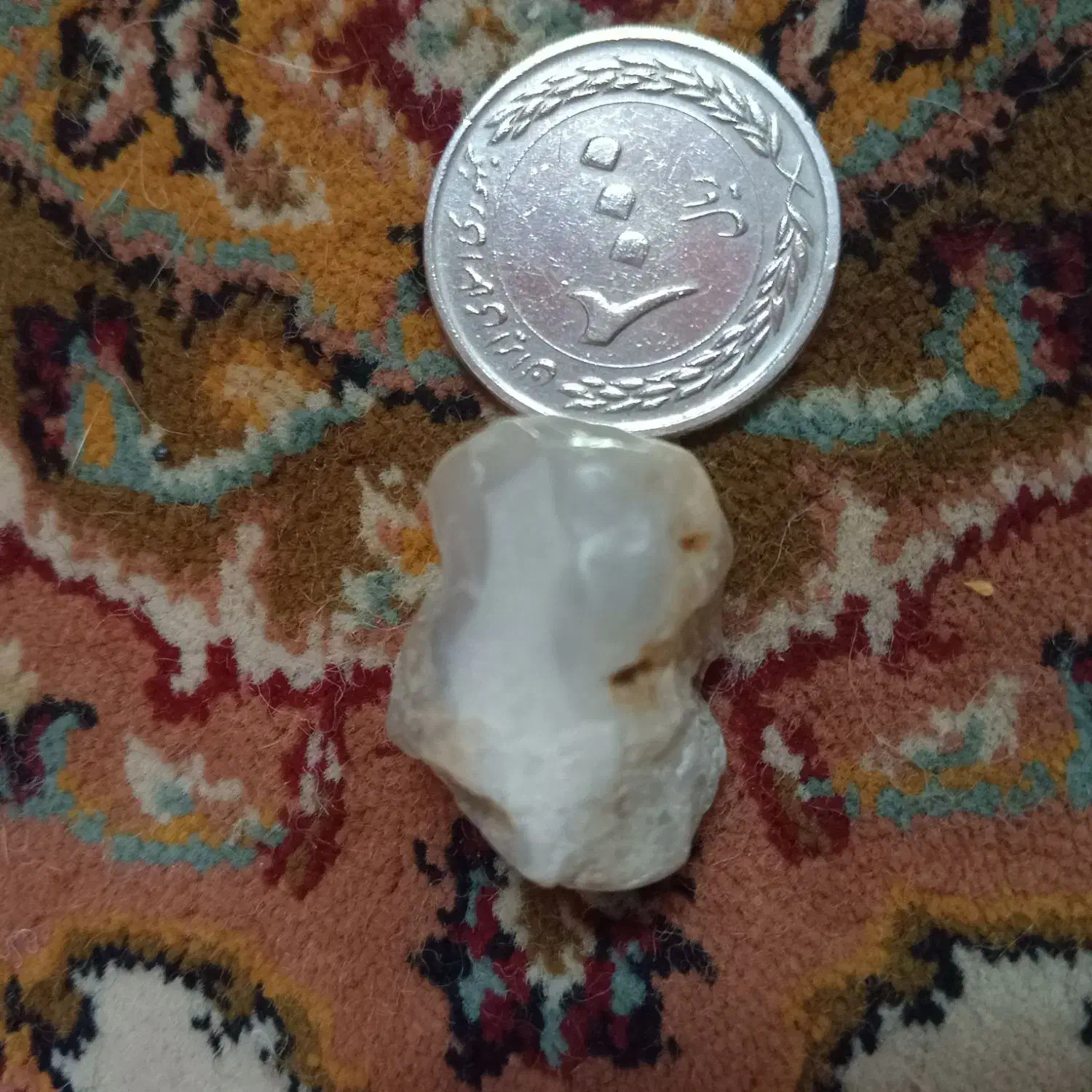 سنگ عقیق سفید|کلکسیون و سرگرمی|رشت, فلسطین|دیوار