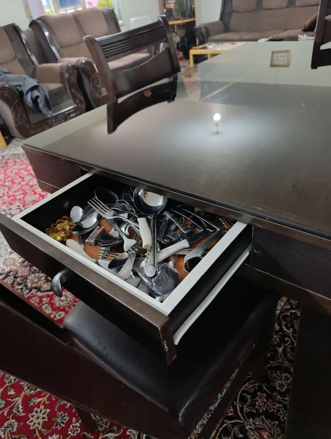 میز غذا خوری چهار نفره|میز و صندلی غذاخوری|همدان, |دیوار