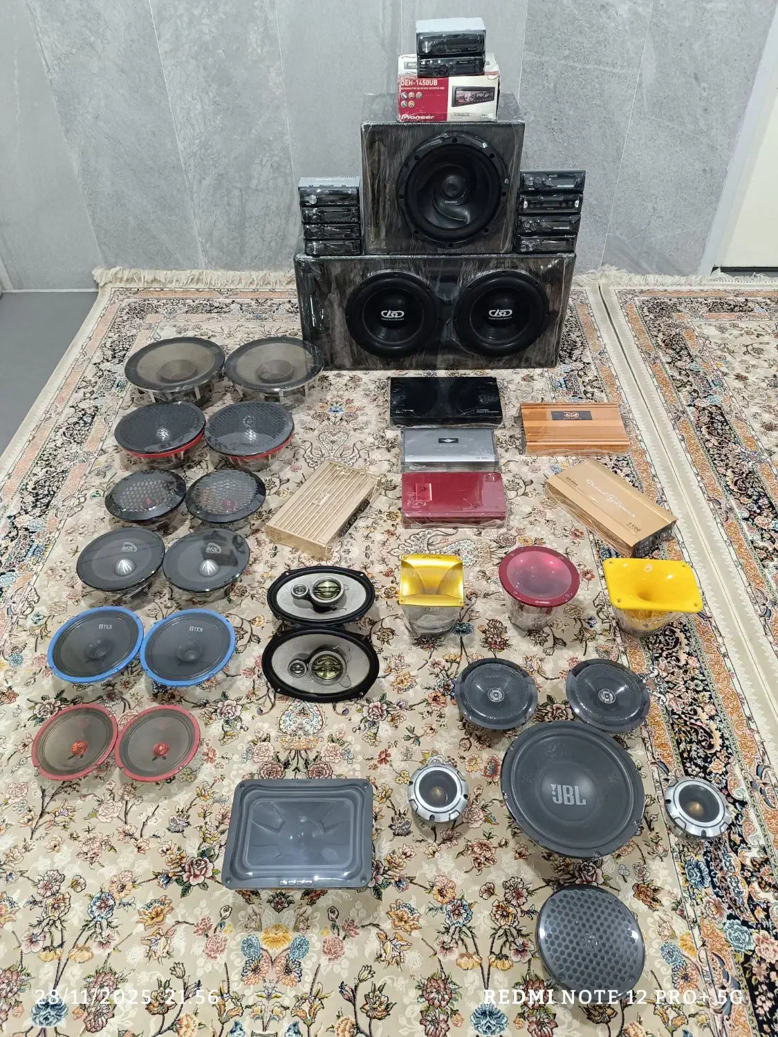 پخش و باند و ساب و آمپ استوک|قطعات یدکی و لوازم جانبی|سنندج, |دیوار