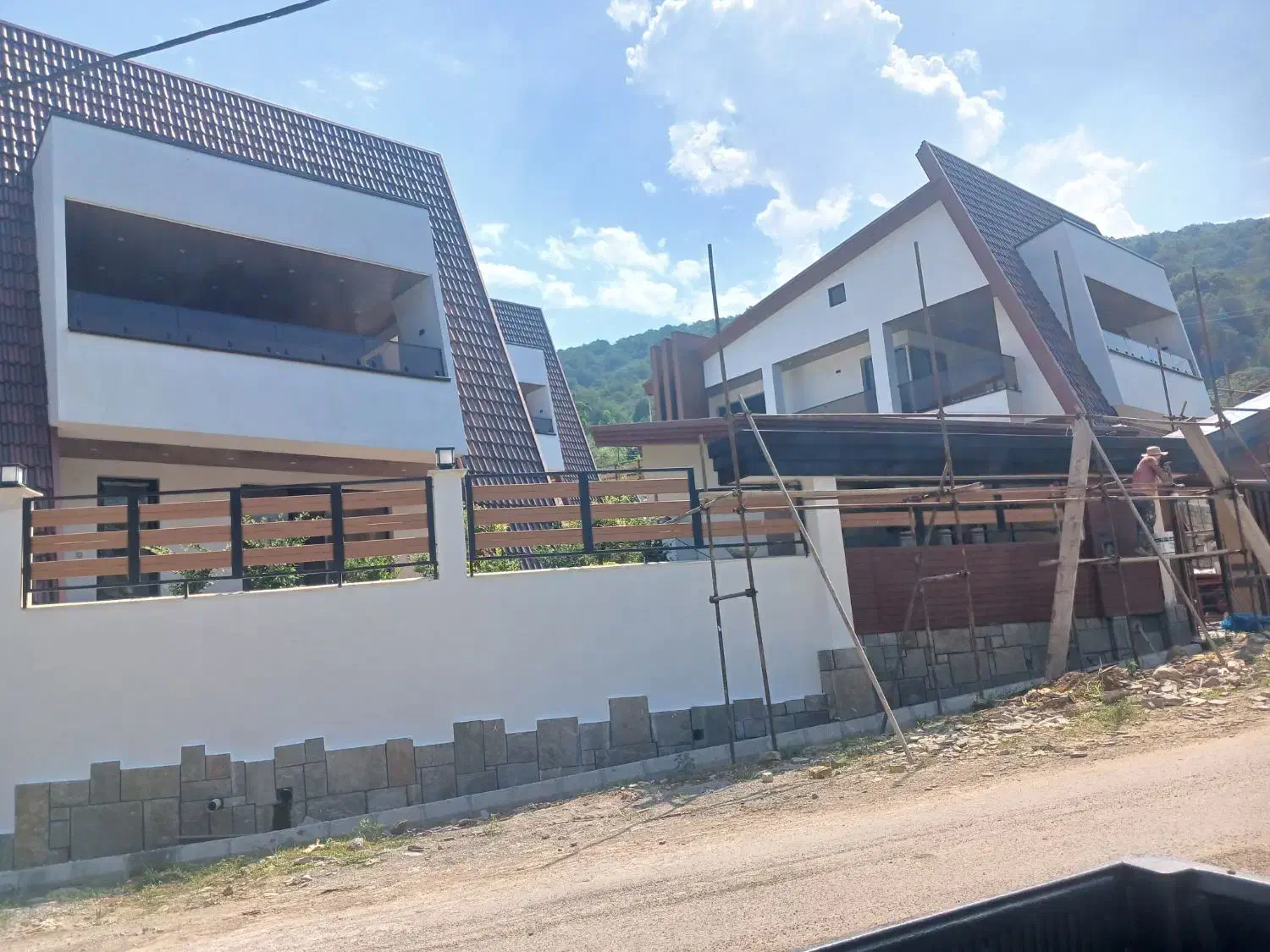 نقاشی ساختمان شاهمرادی|خدمات پیشه و مهارت|خرم‌آباد (تنکابن), |دیوار