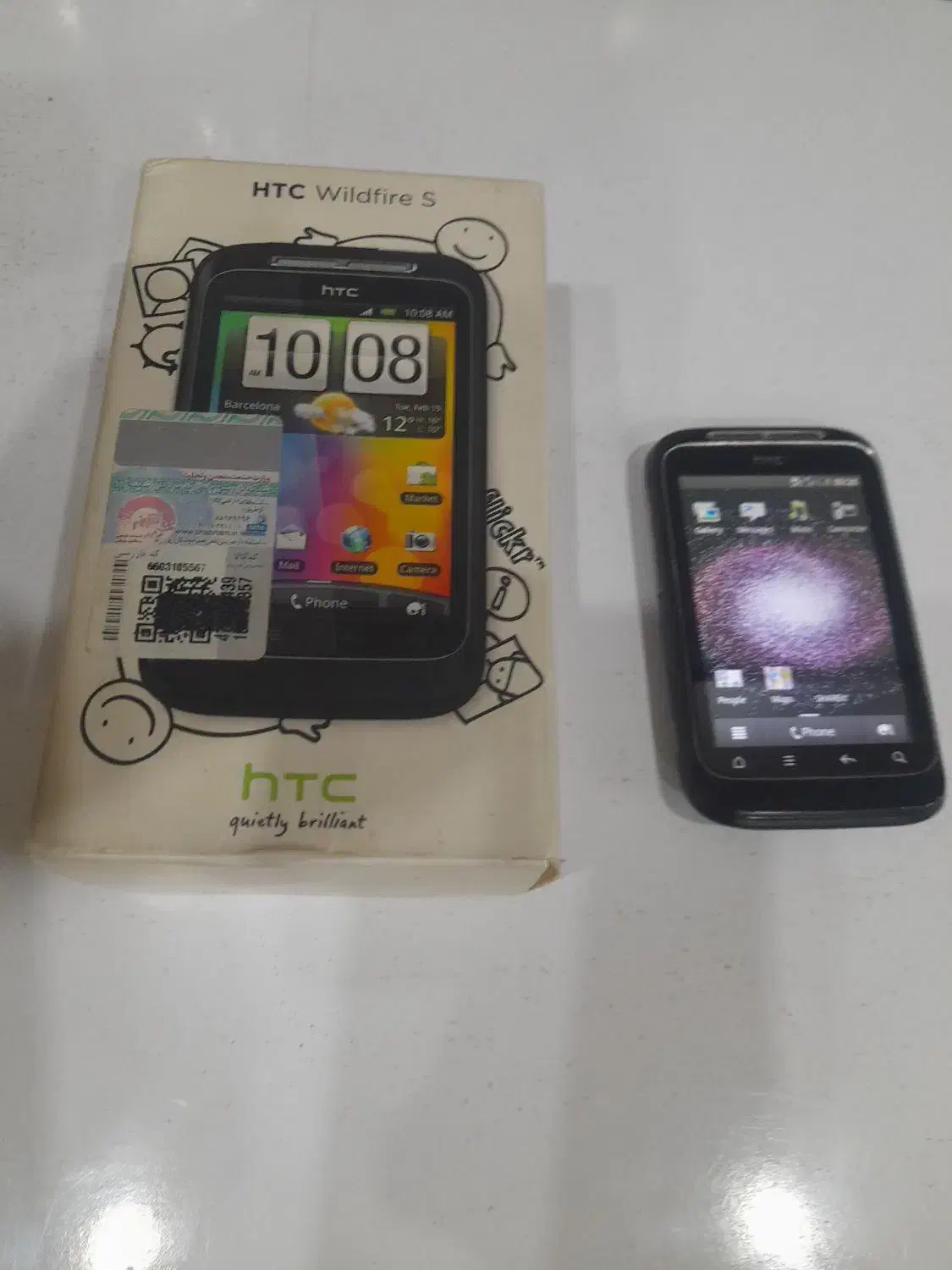 گوشی اصلی اچ تی سی مینی لمسی بسیار تمیز|موبایل|فردیس, شهرک ناز|دیوار