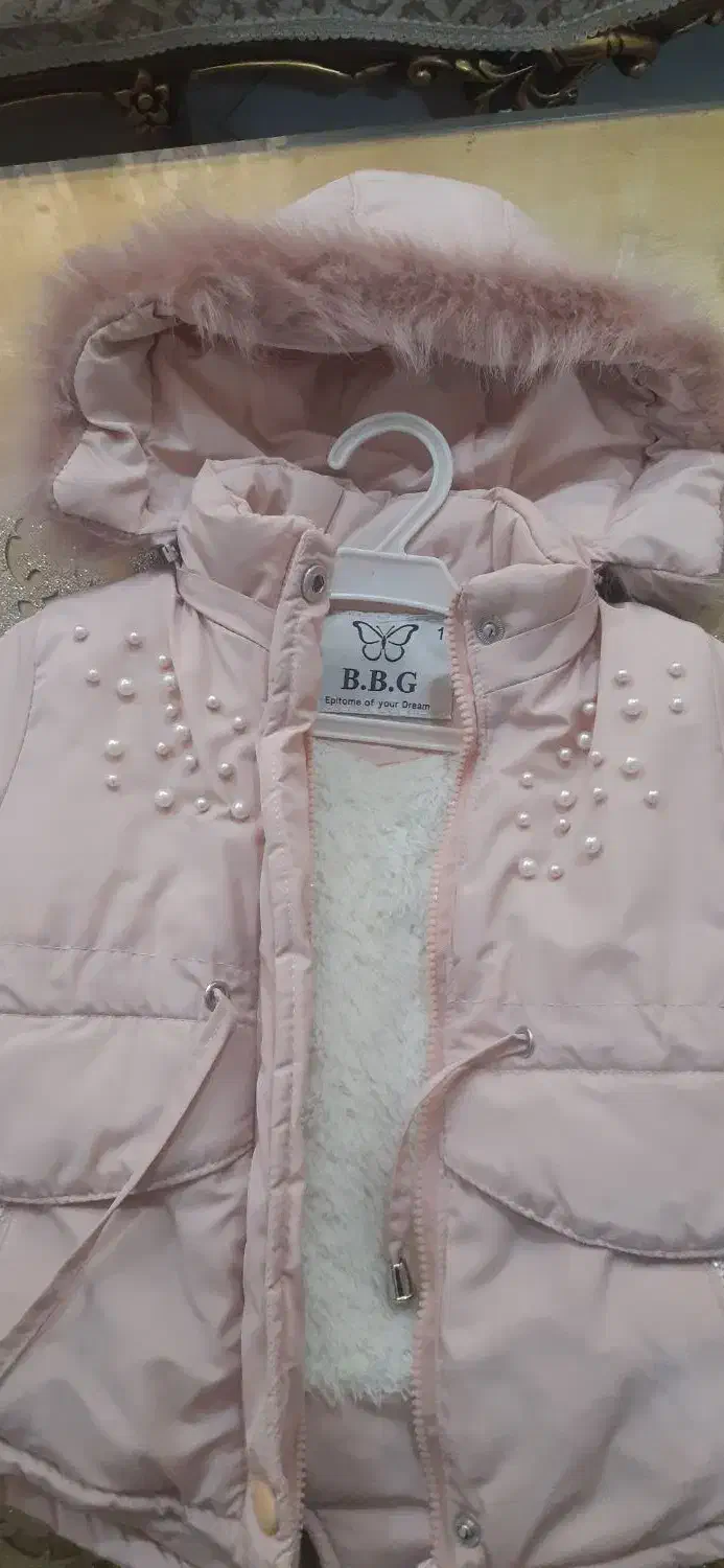 کاپشن دخترانه در حد نو|کفش و لباس بچه|تهران, امیریه|دیوار