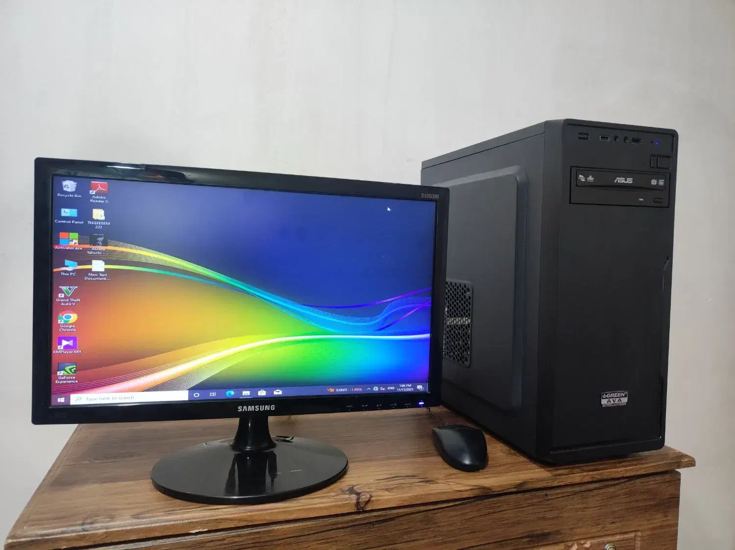 کامپیوتر جدید و قوی ، رم ۱۶ ، گرافیک ۱۲ ، در حد|رایانه رومیزی|مشکیندشت, |دیوار