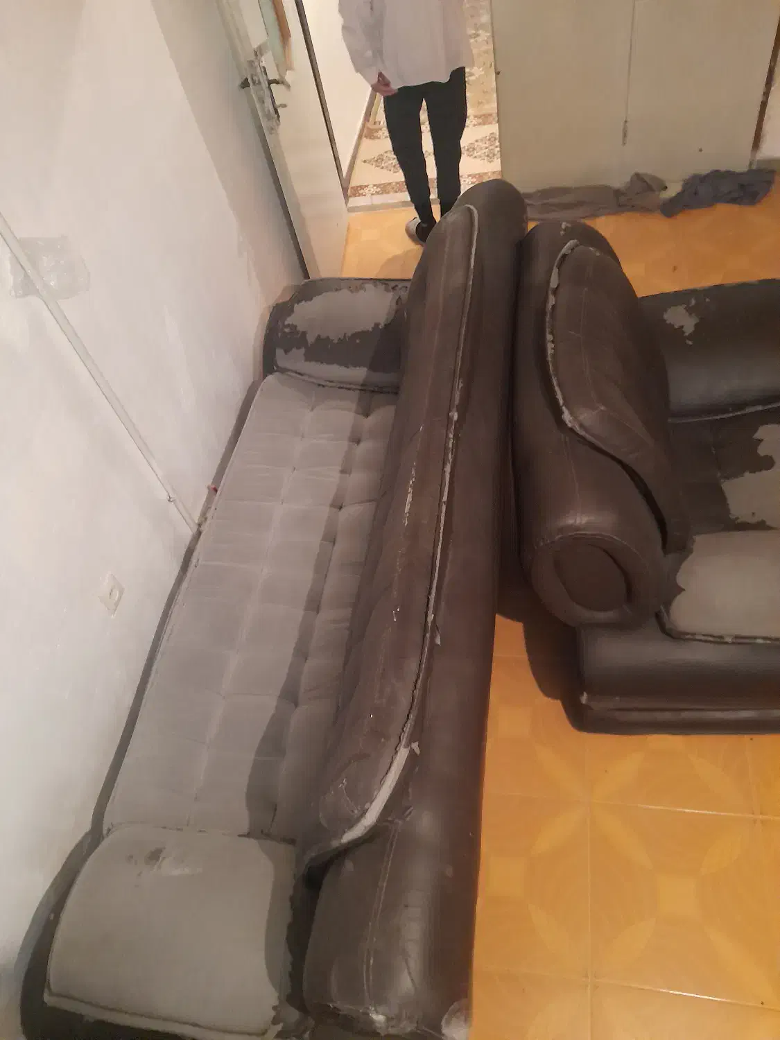 مبل راحتی ۷نفره|مبلمان خانگی و میز عسلی|اراک, |دیوار