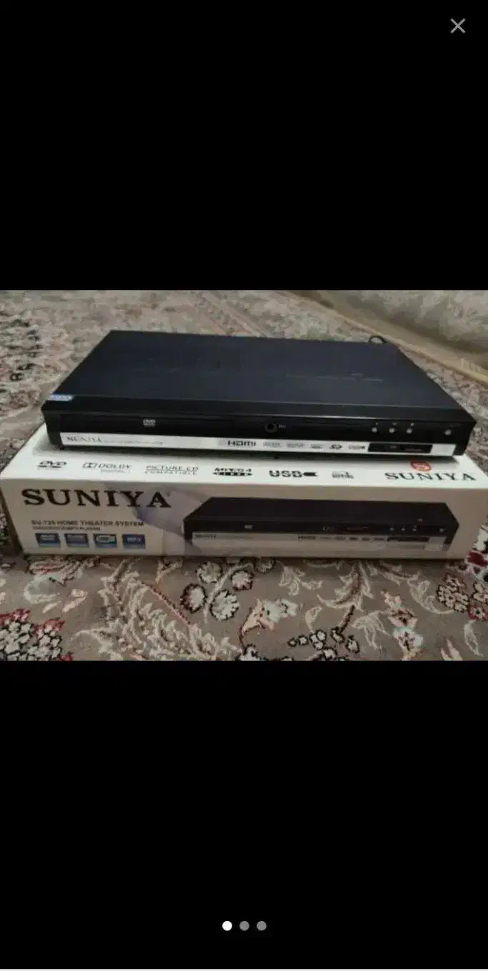 دستگاه DVDمارک سونیا کاملا سالم و تمیز|پخش‌کننده DVD و ویدیو|مشهد, شهید معقول|دیوار