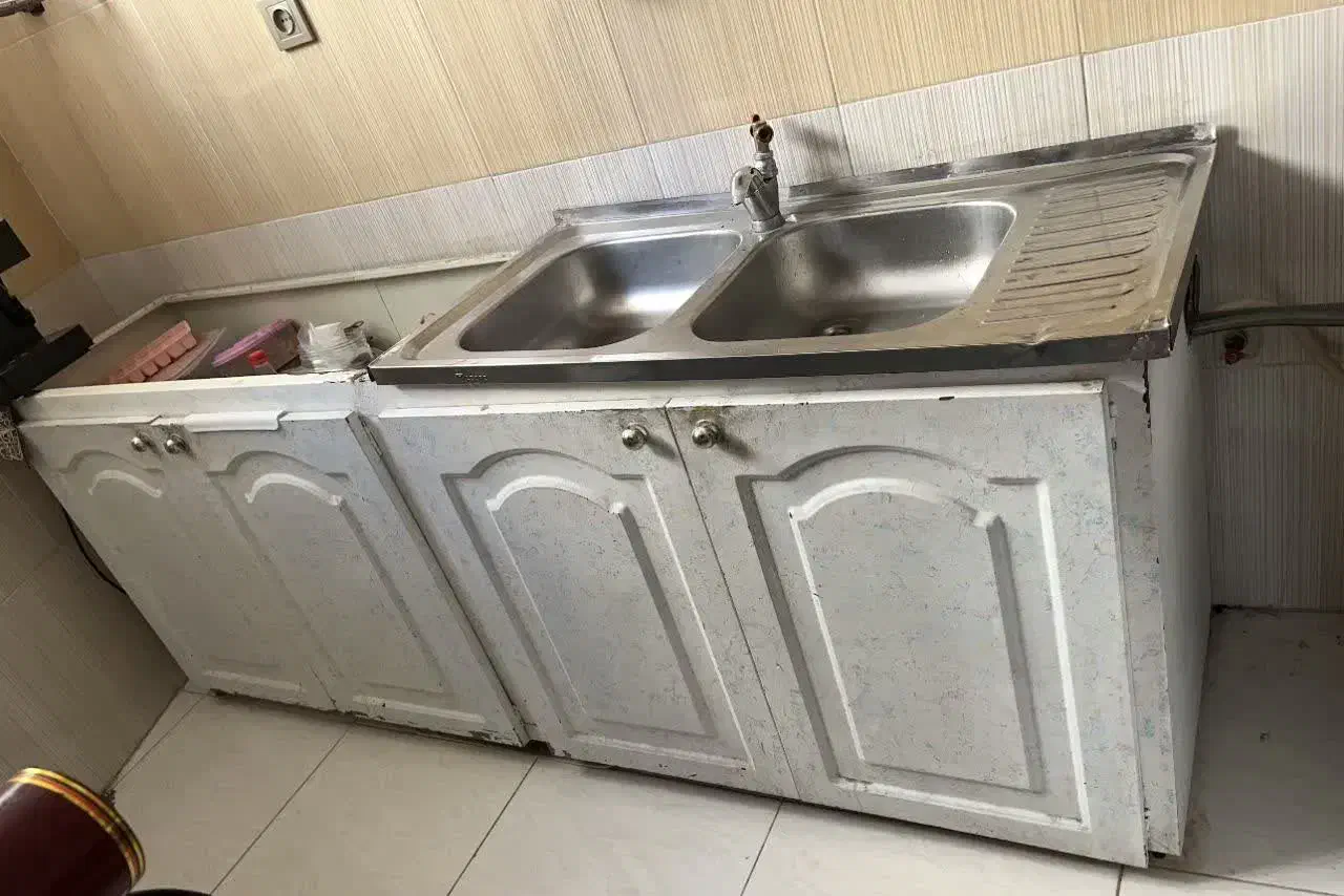 کابینت به همراه سینک|مصالح و تجهیزات ساختمان|اصفهان, خواجه عمید|دیوار