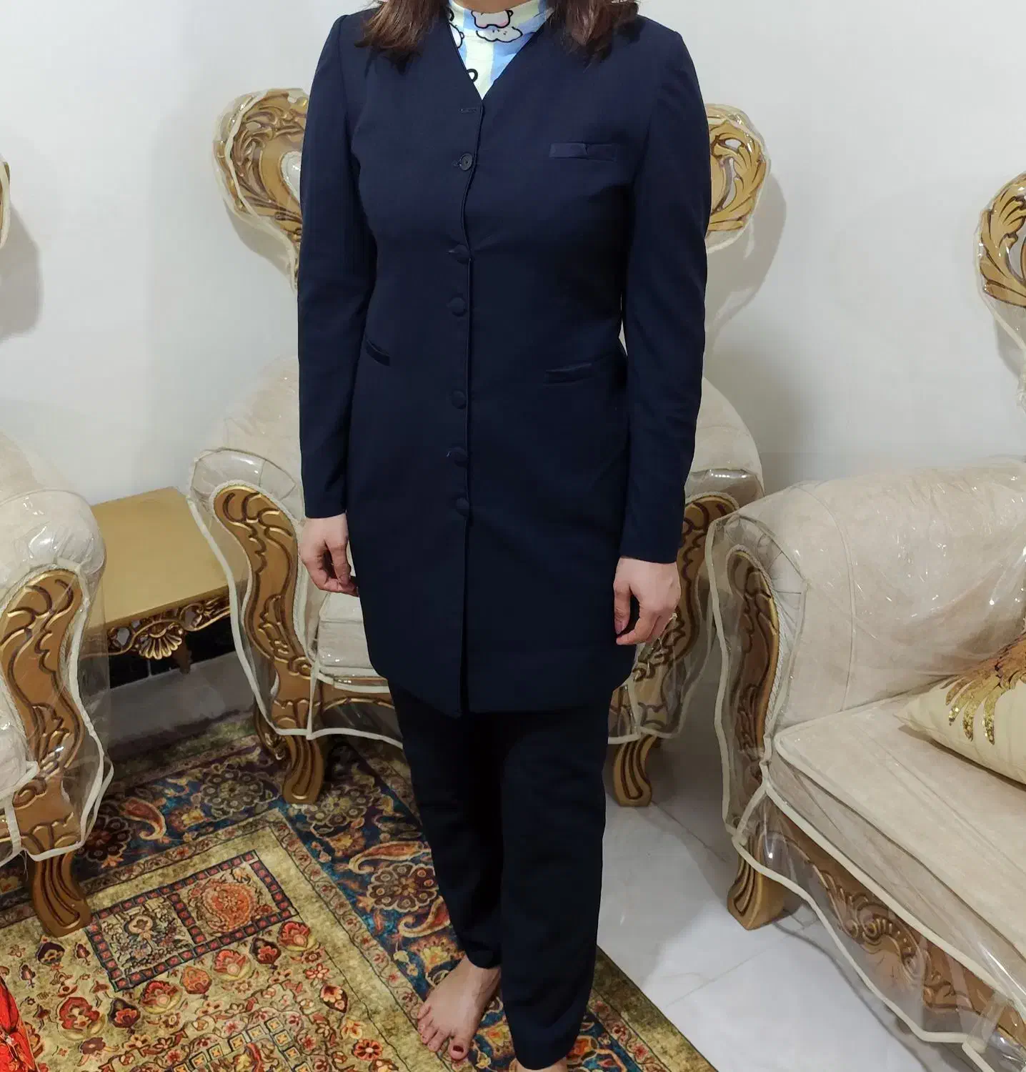 مانتو شلوار اداری|لباس|خرم‌آباد, |دیوار