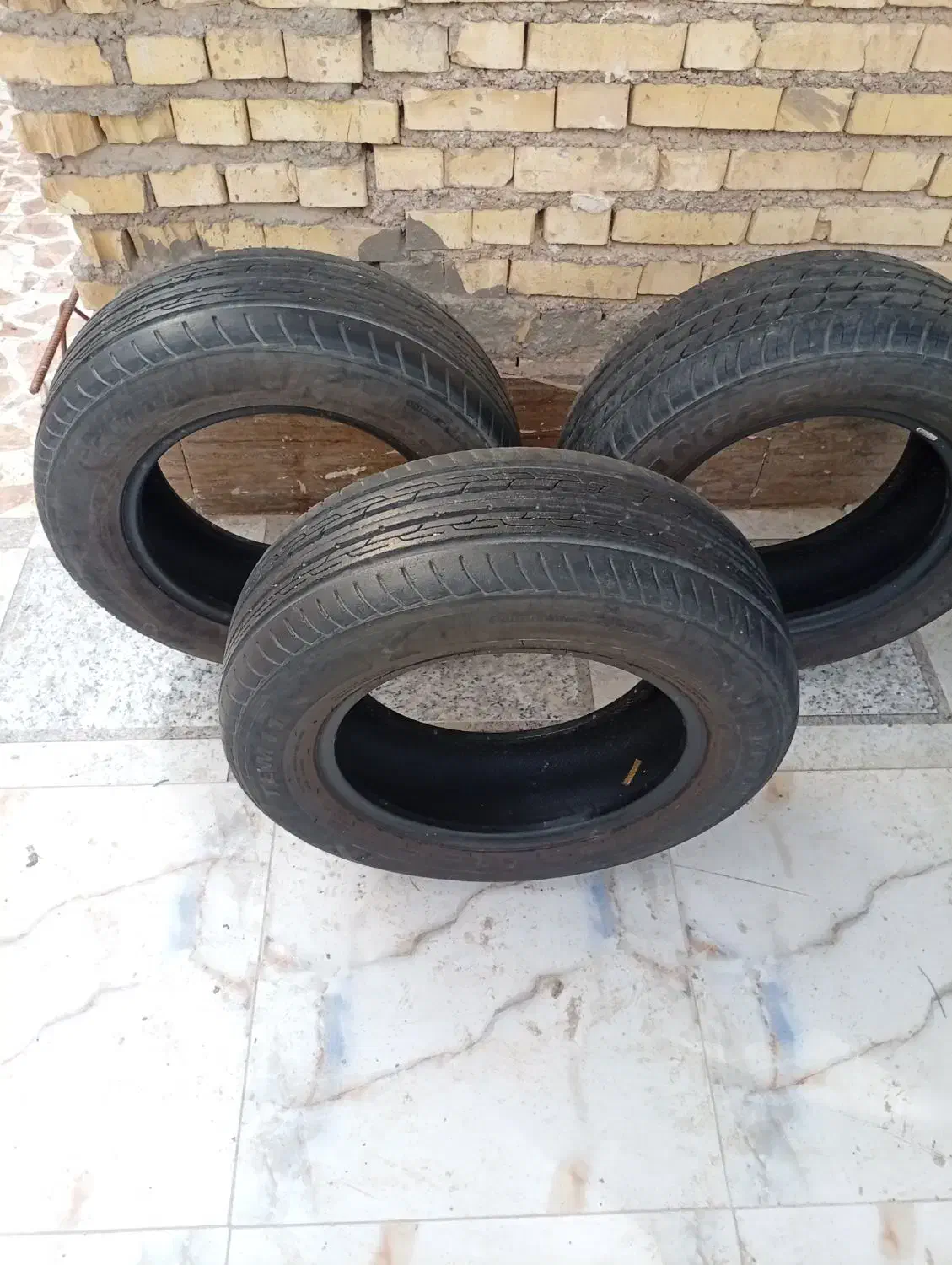 سه عدد لاستیک پژو برا فروش|قطعات یدکی و لوازم جانبی|شادگان, |دیوار