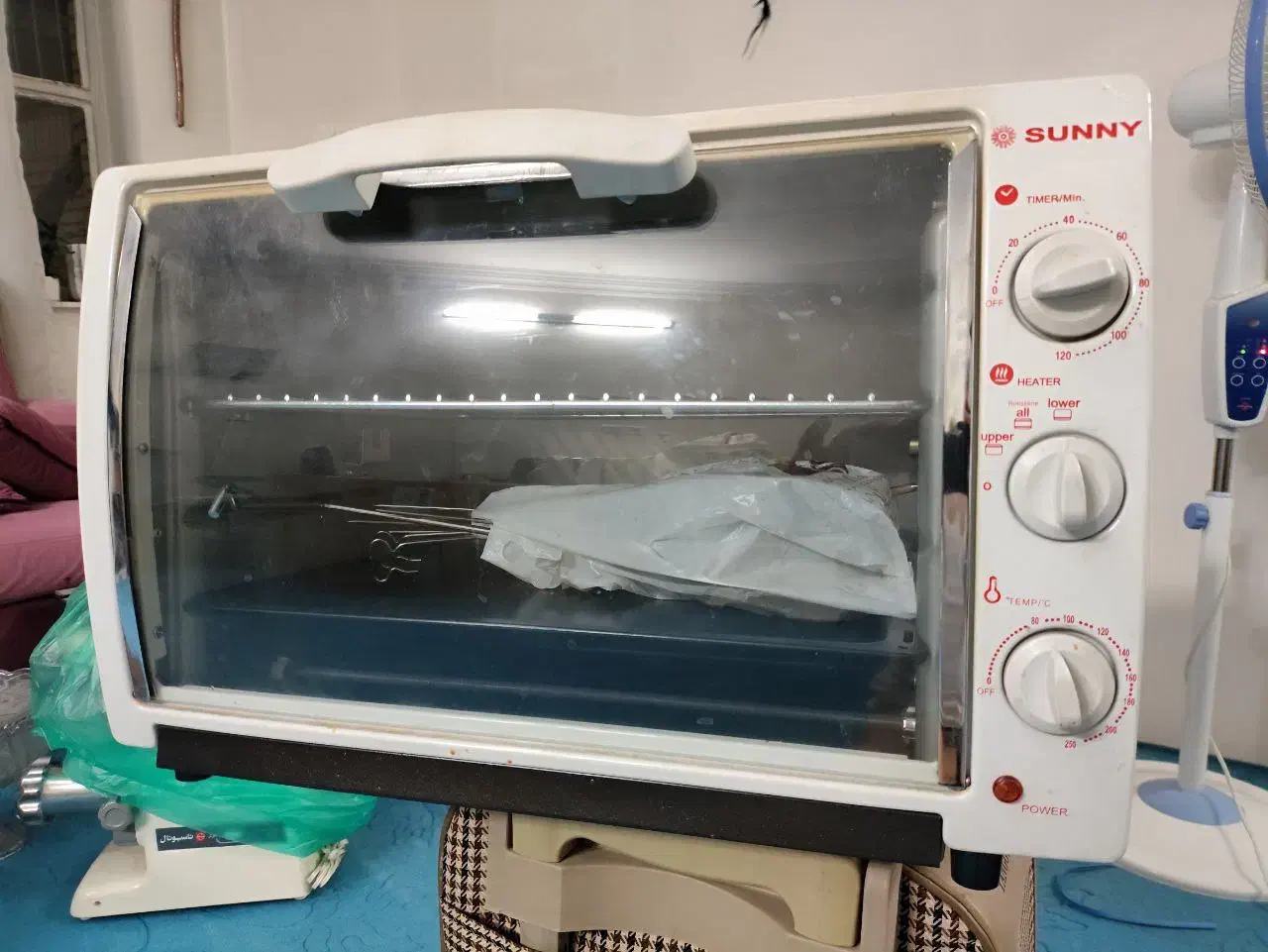 فر برقی و جوجه‌گردان، مناسب پخت پیتزا و نان|سایر لوازم برقی|مشهد, رضاشهر|دیوار