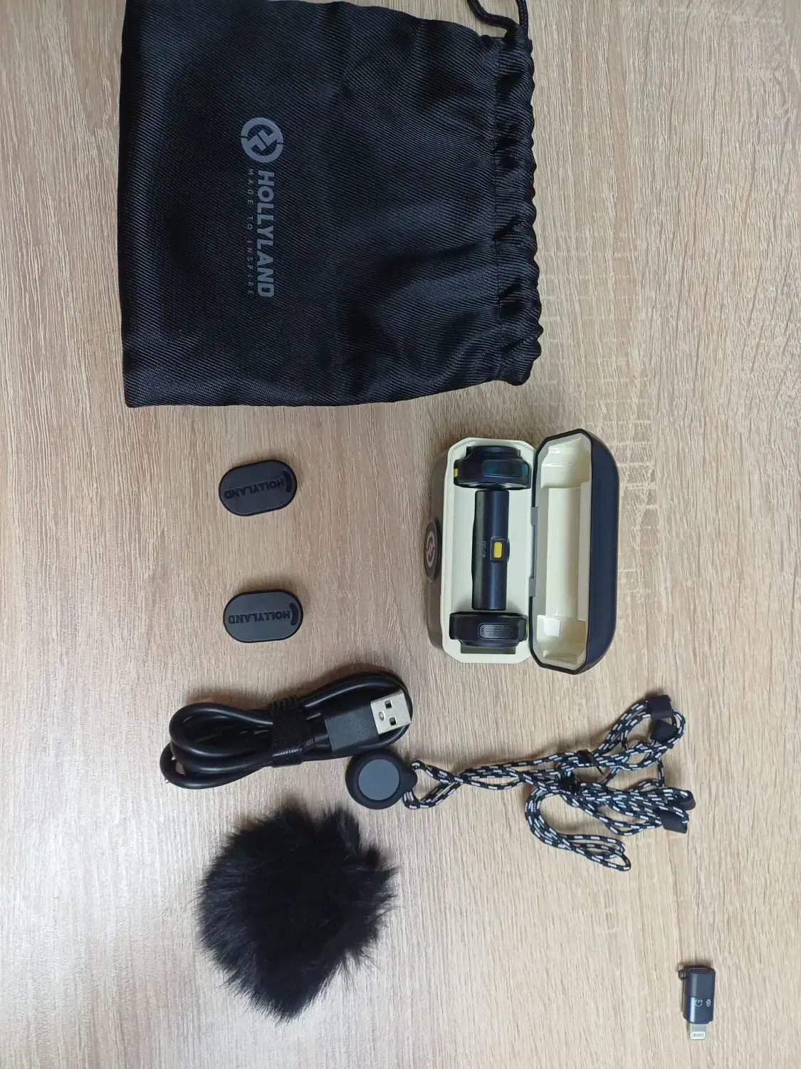 میکروفن سکه ای هالی لند m2 لایتنینگ|لوازم جانبی موبایل و تبلت|بندر گناوه, |دیوار