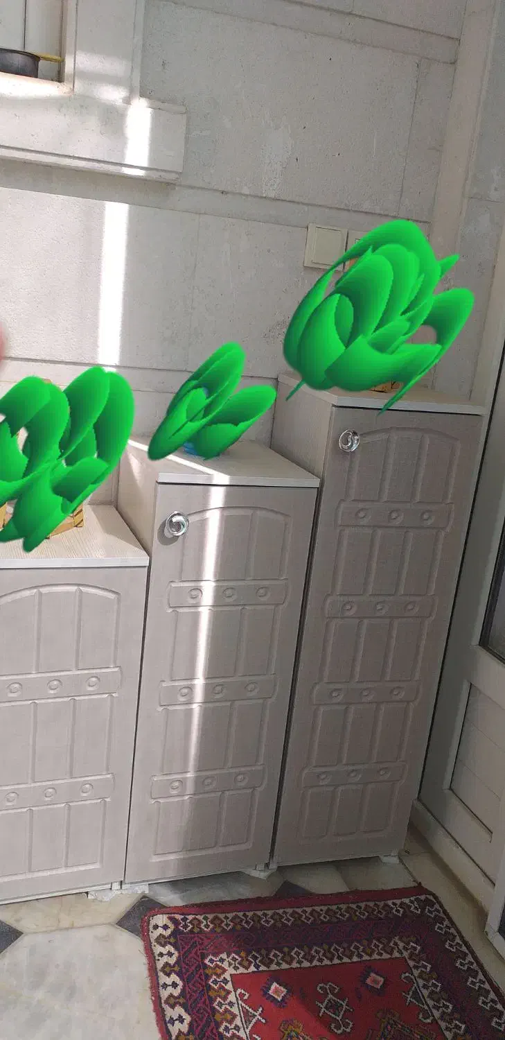 جا کفشی سه عددی|جاکفشی، کمد، دراور|قائن, |دیوار