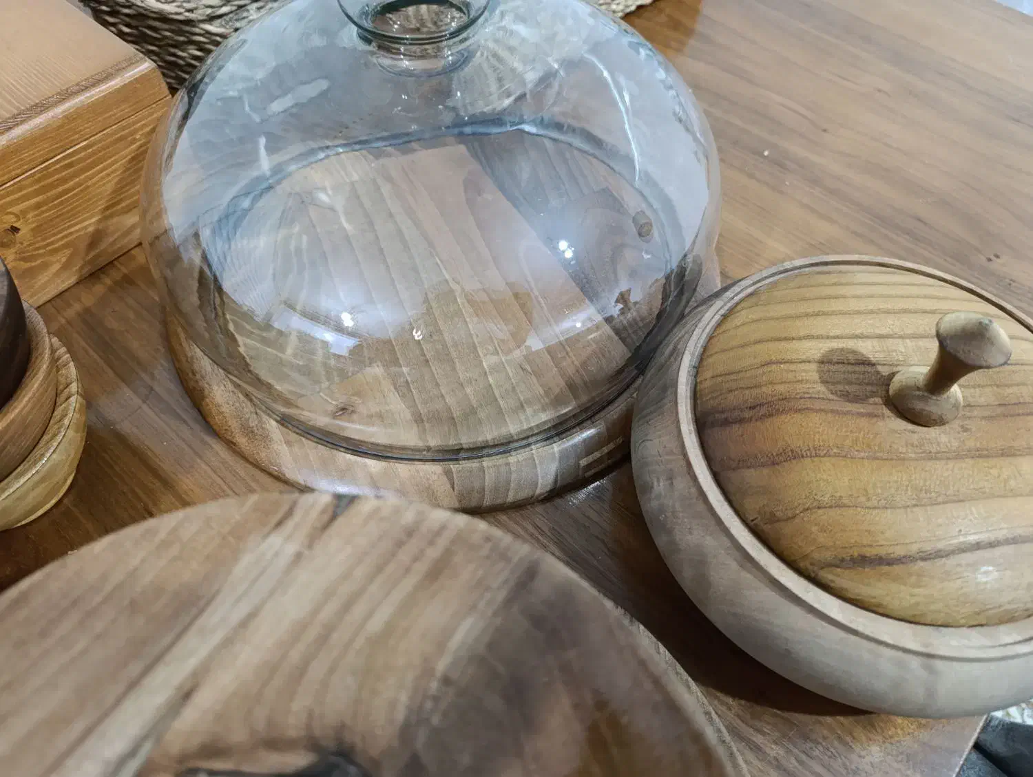 سرویس  پذیرایی چوب گردو|ظروف سرو و پذیرایی|ساری, |دیوار