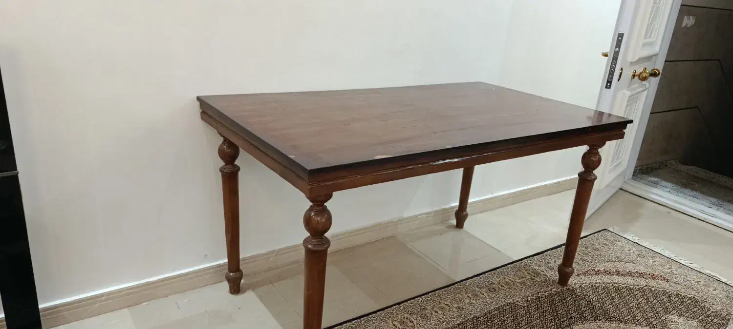 میز غذا خوری چوبی|میز و صندلی غذاخوری|اردبیل, |دیوار