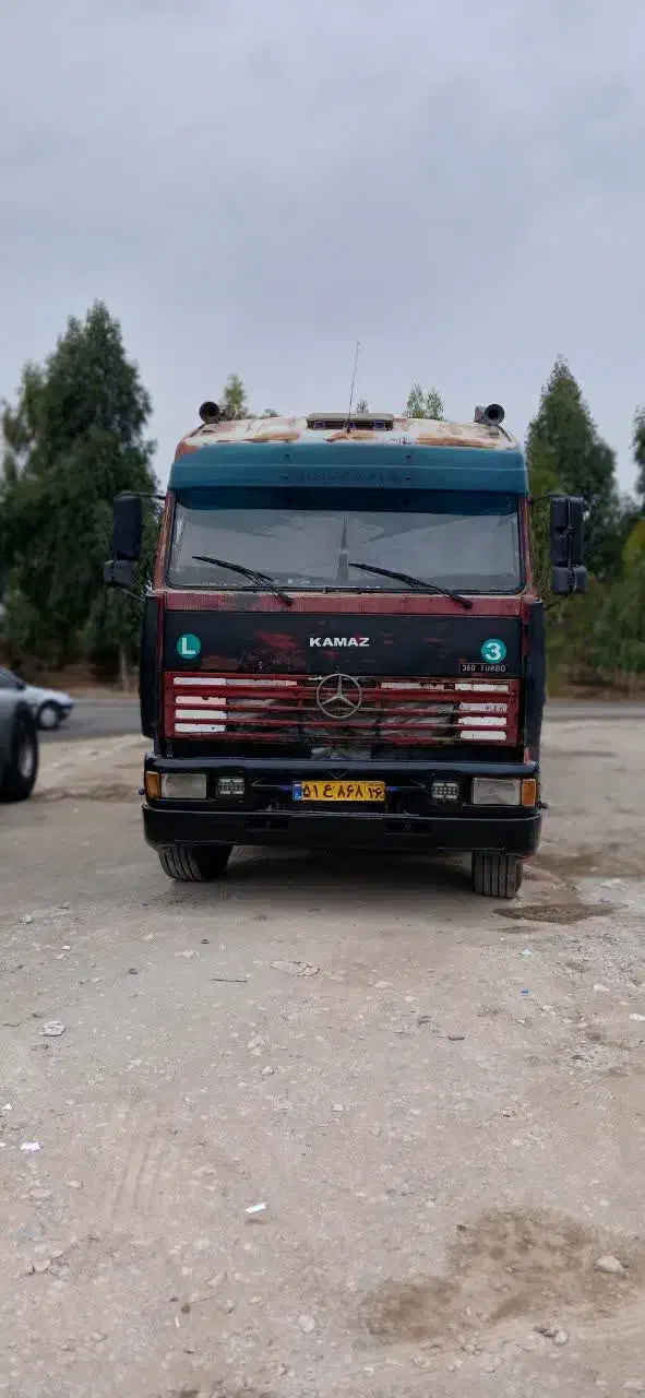 کشنده کاماز جفت|خودرو سنگین|قم, باسکول|دیوار