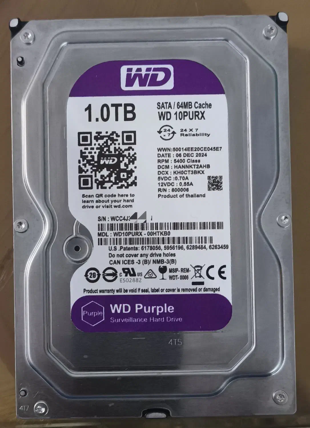 هارد ۱ ترا بنفش|قطعات و لوازم جانبی رایانه|اصفهان, شفق|دیوار