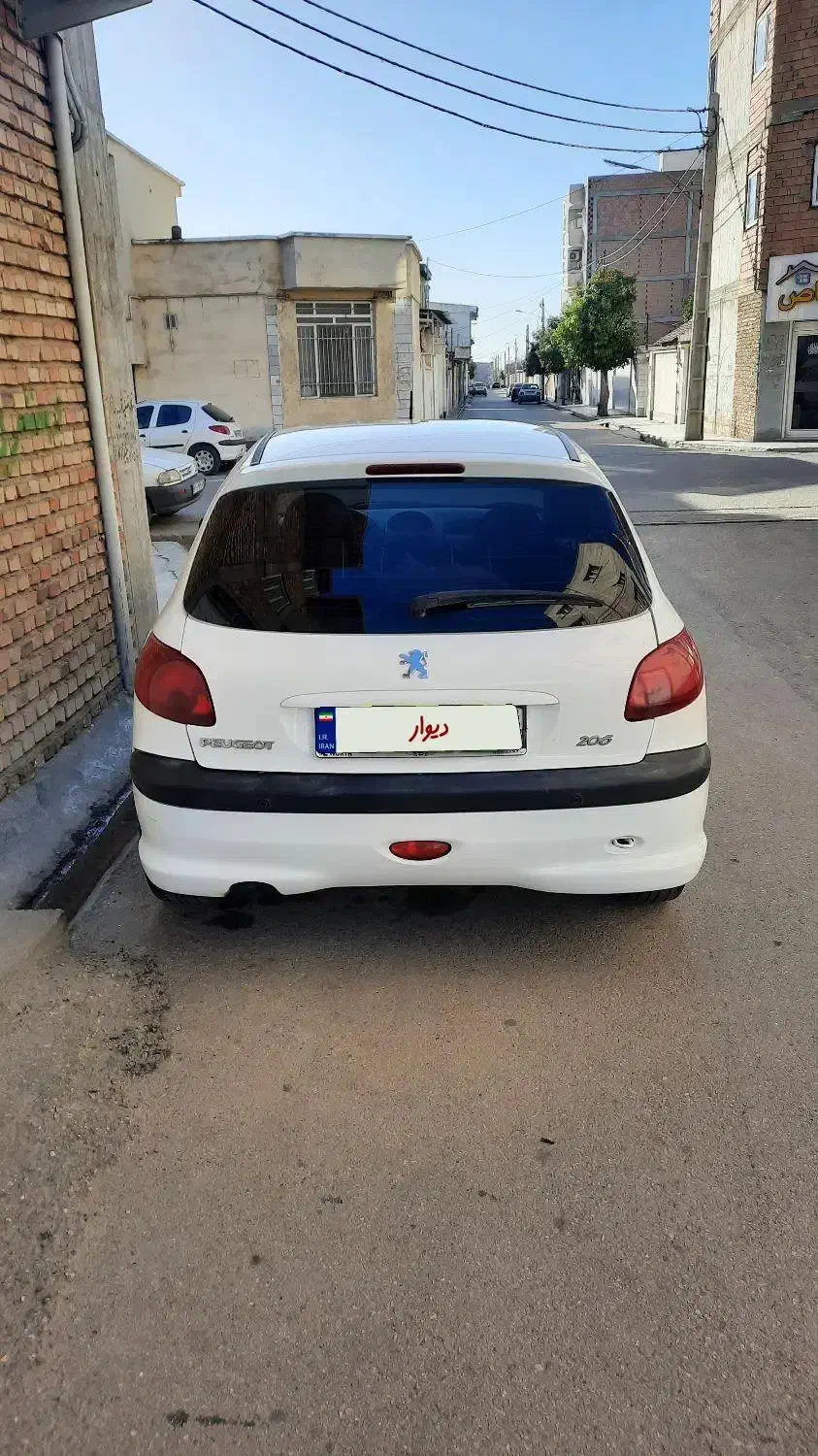 ۲۰۶ تیپ۵|خودرو سواری و وانت|گنبد کاووس, |دیوار