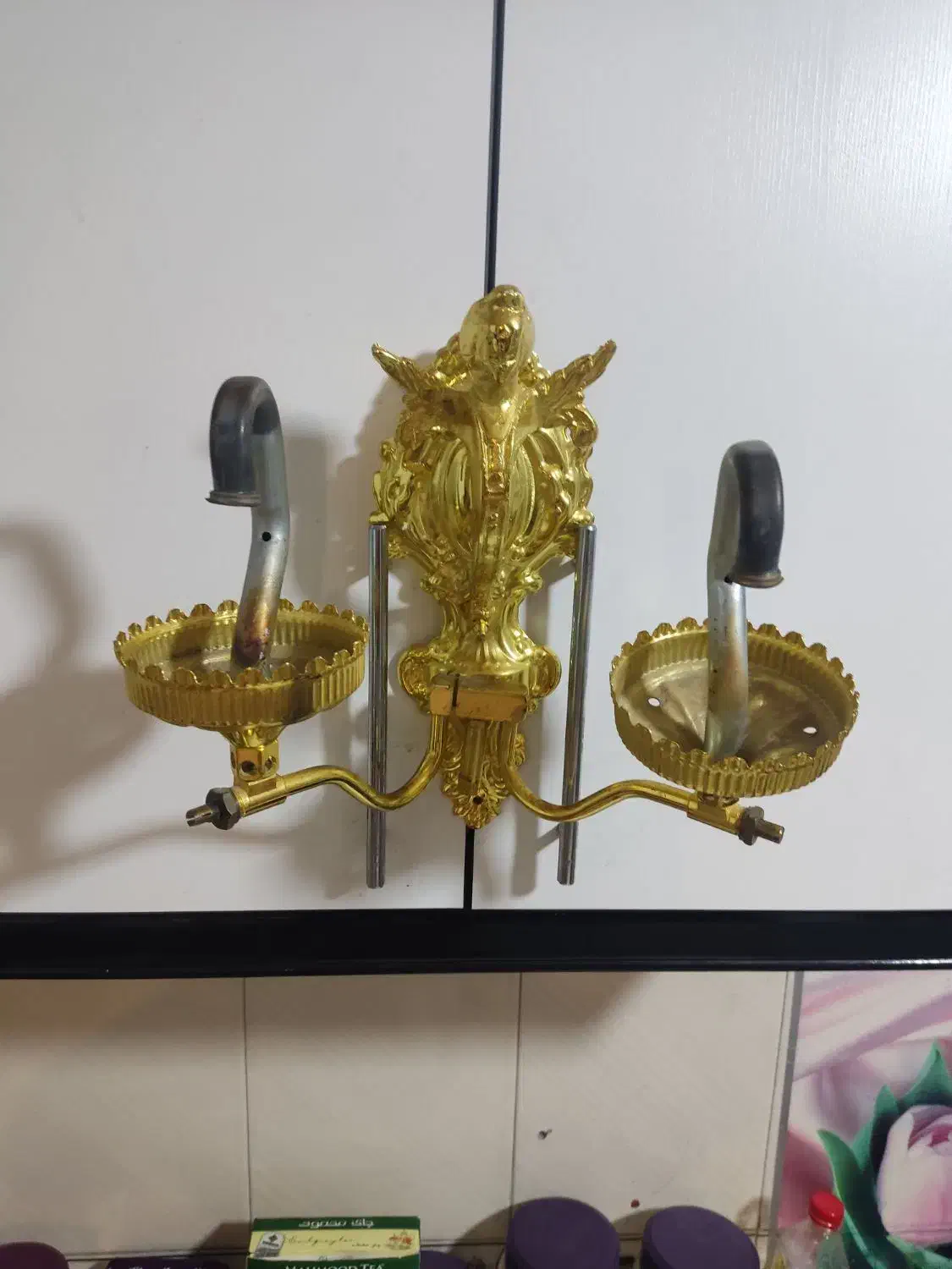 روشنایی منزل|چراغ خواب و آباژور|رباط‌کریم, مسکن مهر آبشناسان|دیوار