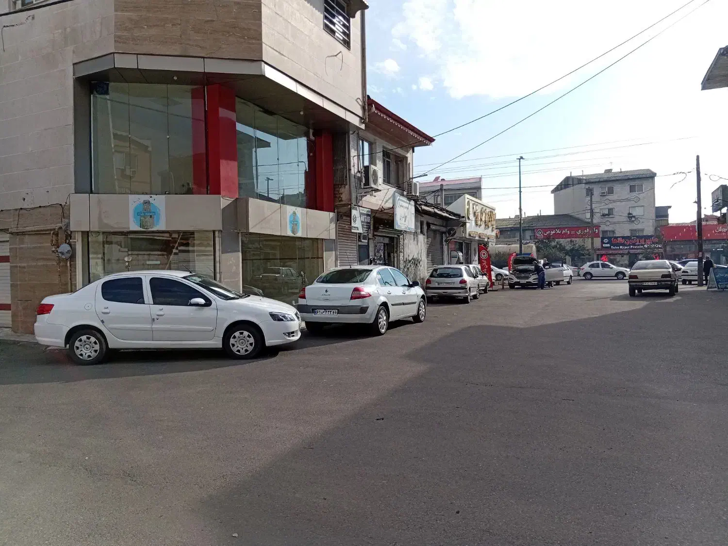 مغازه  دونبش|اجارهٔ مغازه و غرفه|رشت, منظریه|دیوار