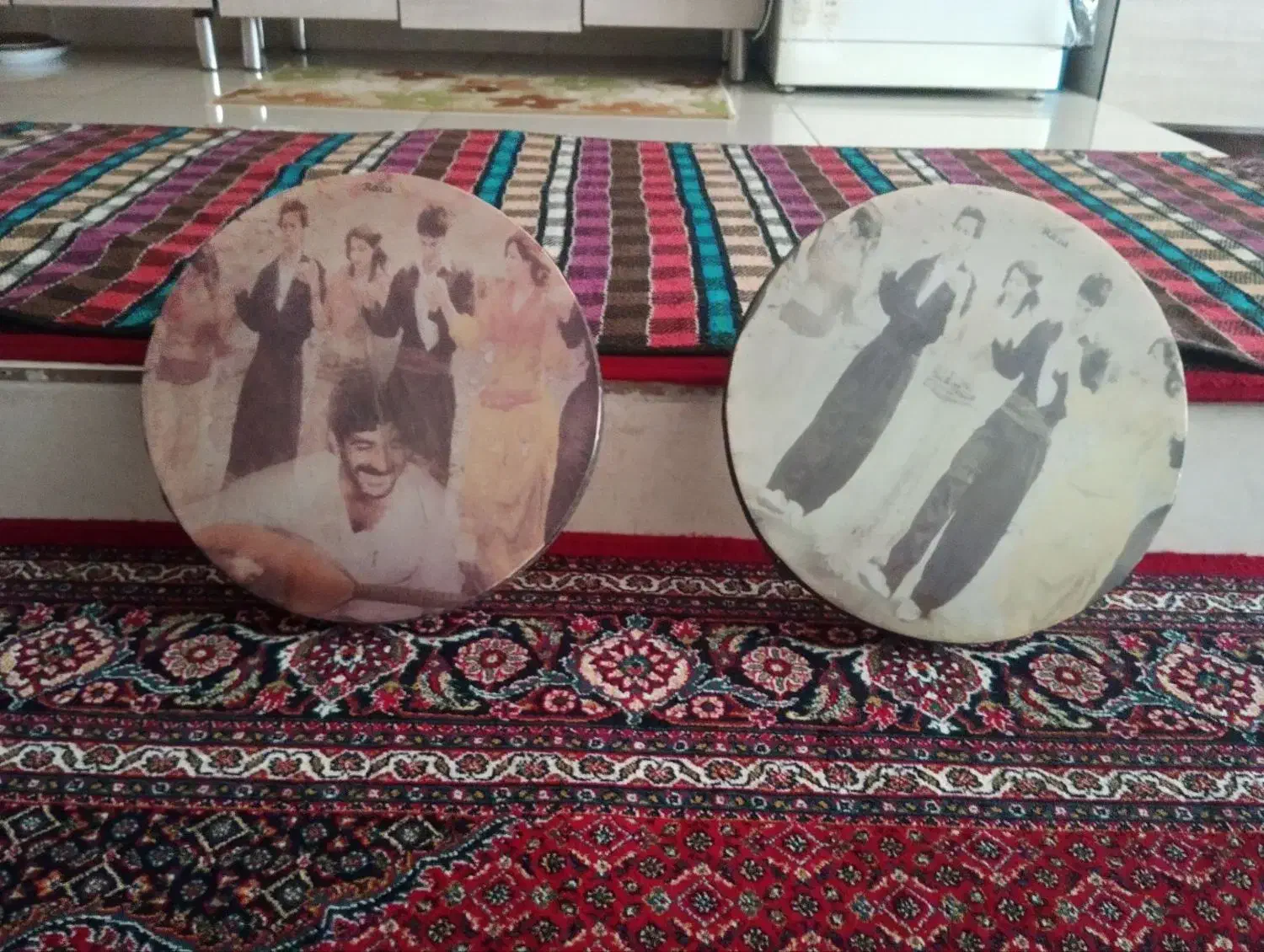 دف بچگانه سالم|سازهای سنتی|دهگلان, |دیوار