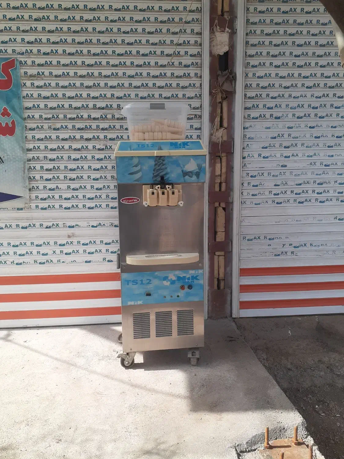 دستگاه بستنی نیکنام ts12 مدل۹۰|کافی‌شاپ و رستوران|طارم, |دیوار