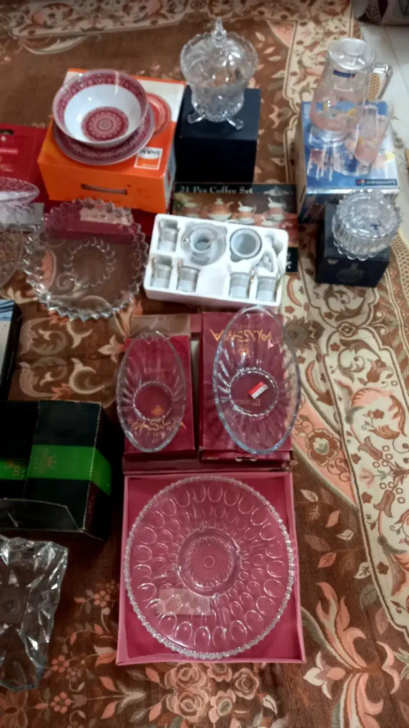 فروش تعدادی وسایل آشپزخانه نو|ظروف سرو و پذیرایی|تربت‌حیدریه, منصوریه|دیوار