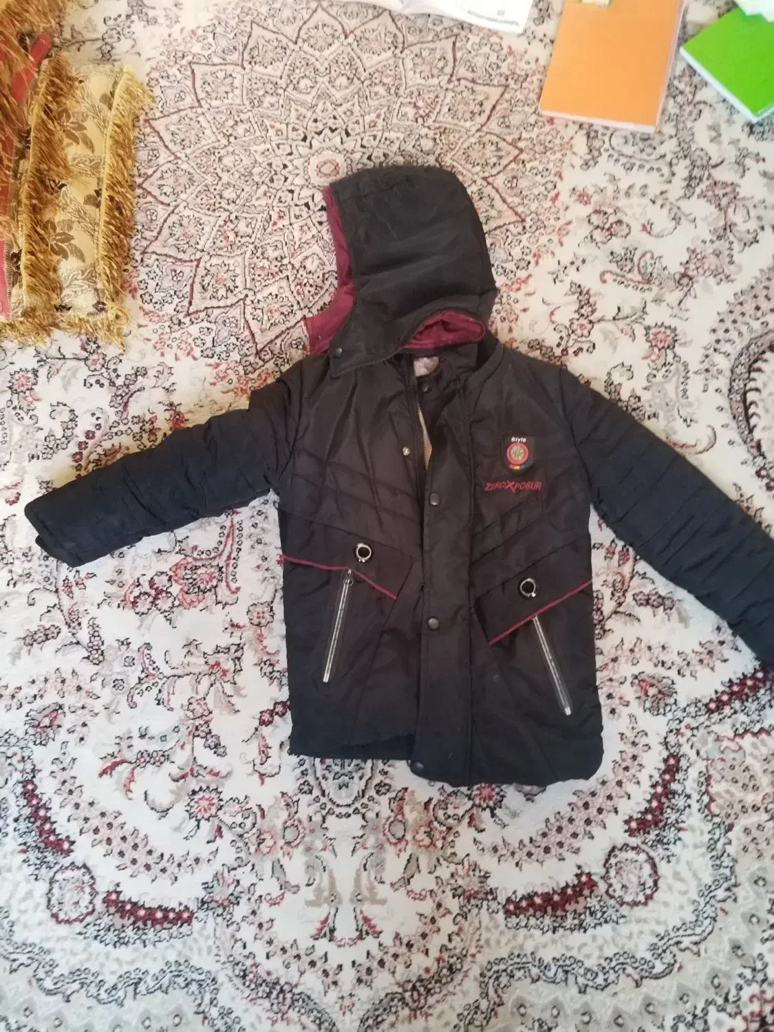 کاپشن مشکی پسرانه|کفش و لباس بچه|قرچک, باقرآباد|دیوار