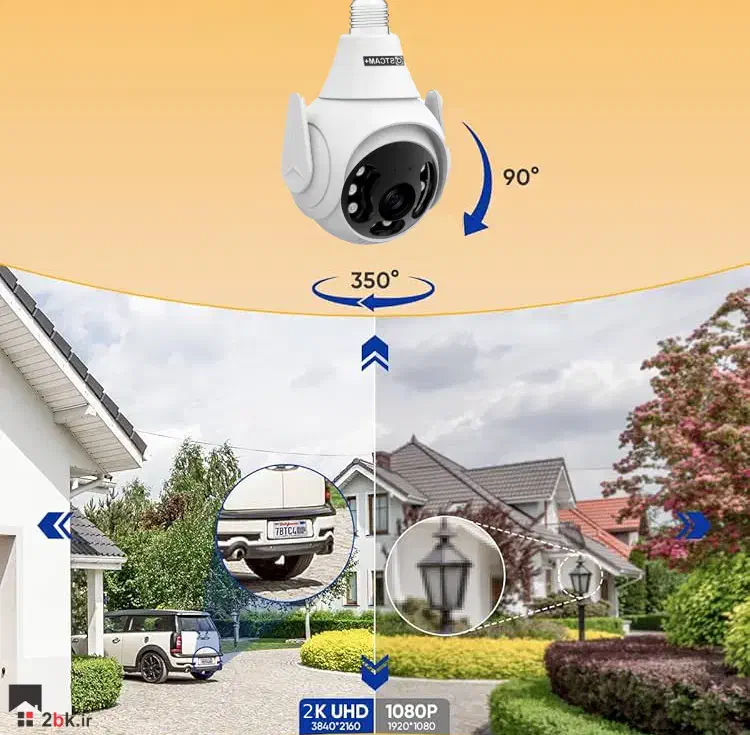 دوربین سیم کارتی چرخشی ۳۶۰درجه+کارت طلایی|دوربین مداربسته|اهواز, طالقانی|دیوار