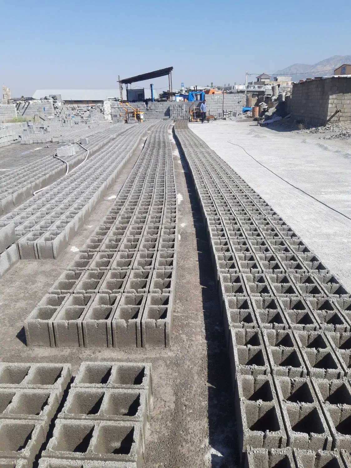 تولید وفروش بلوک ۴۰و۳۰سانتی باکیفیت مطلوب|مصالح و تجهیزات ساختمان|یاسوج, |دیوار