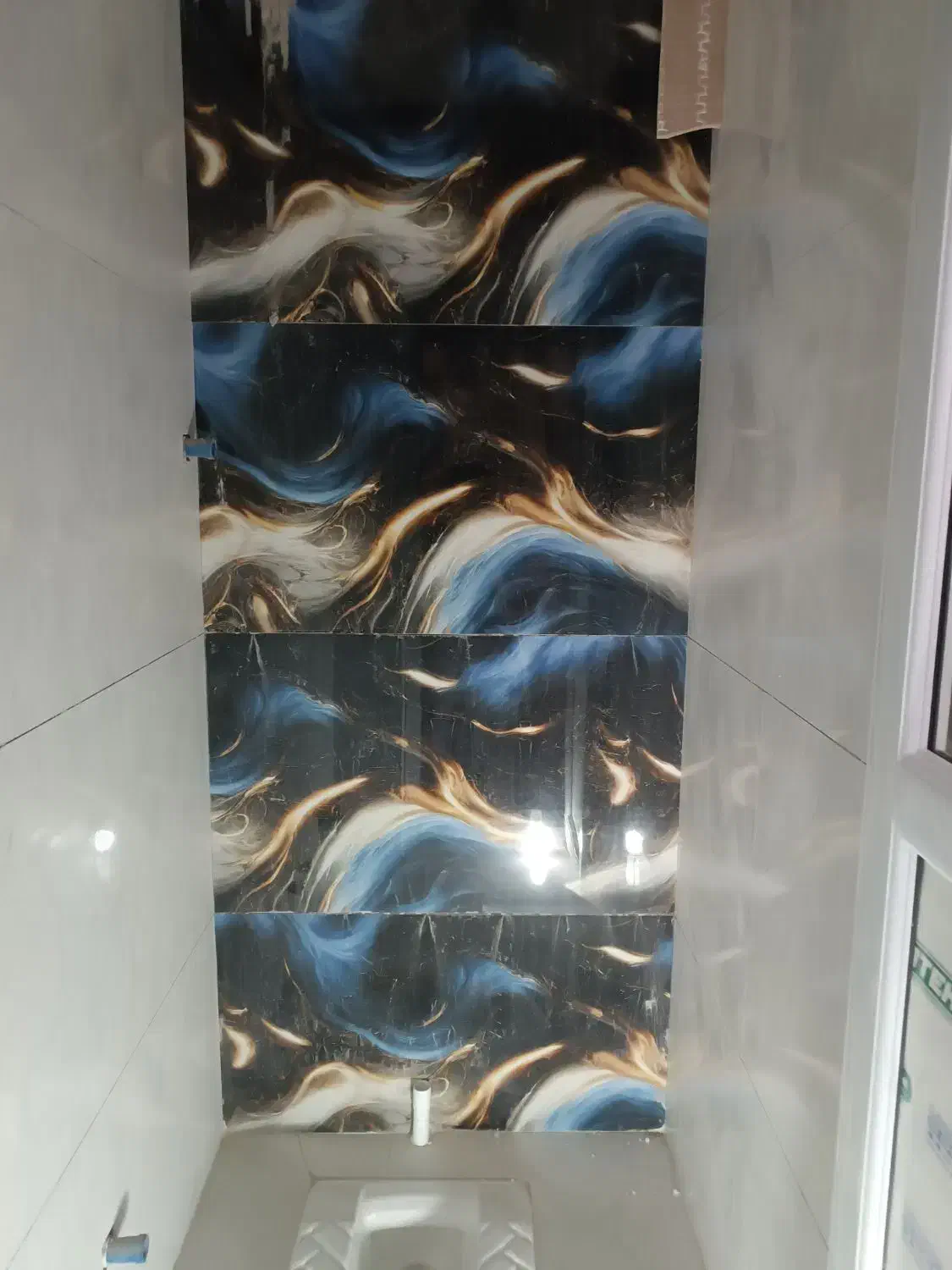 انواع سنگ نما کاشی سرامیک پله وبغل پله|خدمات پیشه و مهارت|نورآباد, |دیوار