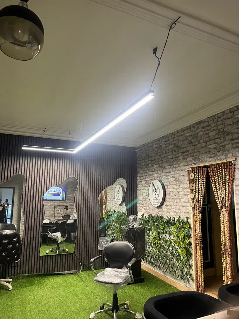 لاین نوری متری ۱۵۰۰ لوستر دو عدد مبلغ ۲ تومن|لوستر و چراغ آویز|نوشهر, |دیوار