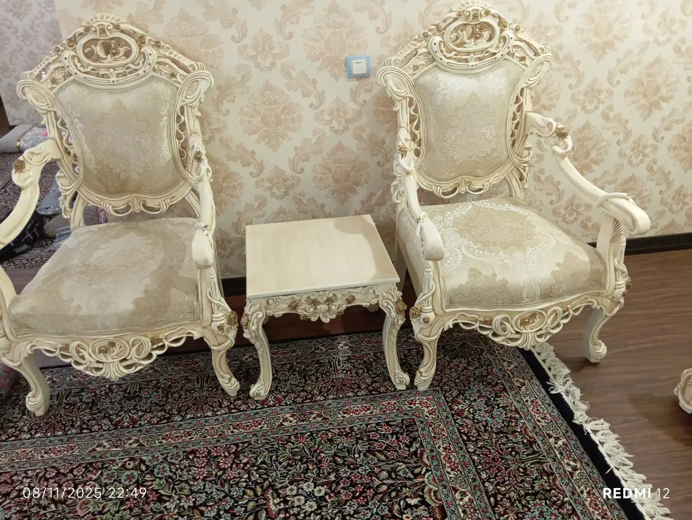 مبل استیل و ناهارخوری ۴ نفره|مبلمان خانگی و میز عسلی|جیرفت, |دیوار