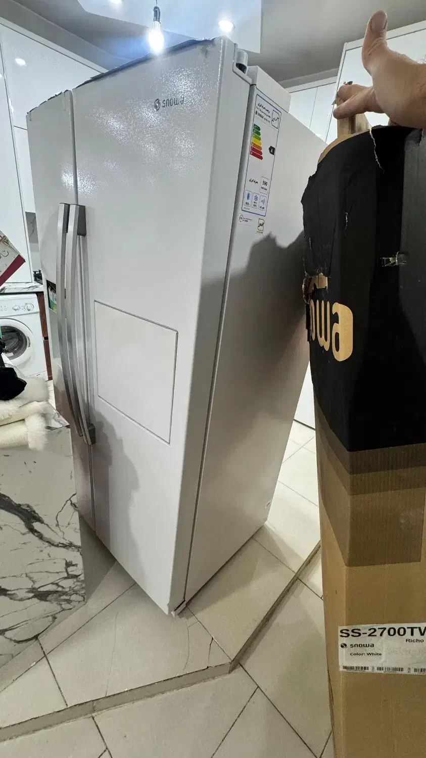 یخچال ساید اسنوا|یخچال و فریزر|کرج, شاهین‌ویلا|دیوار