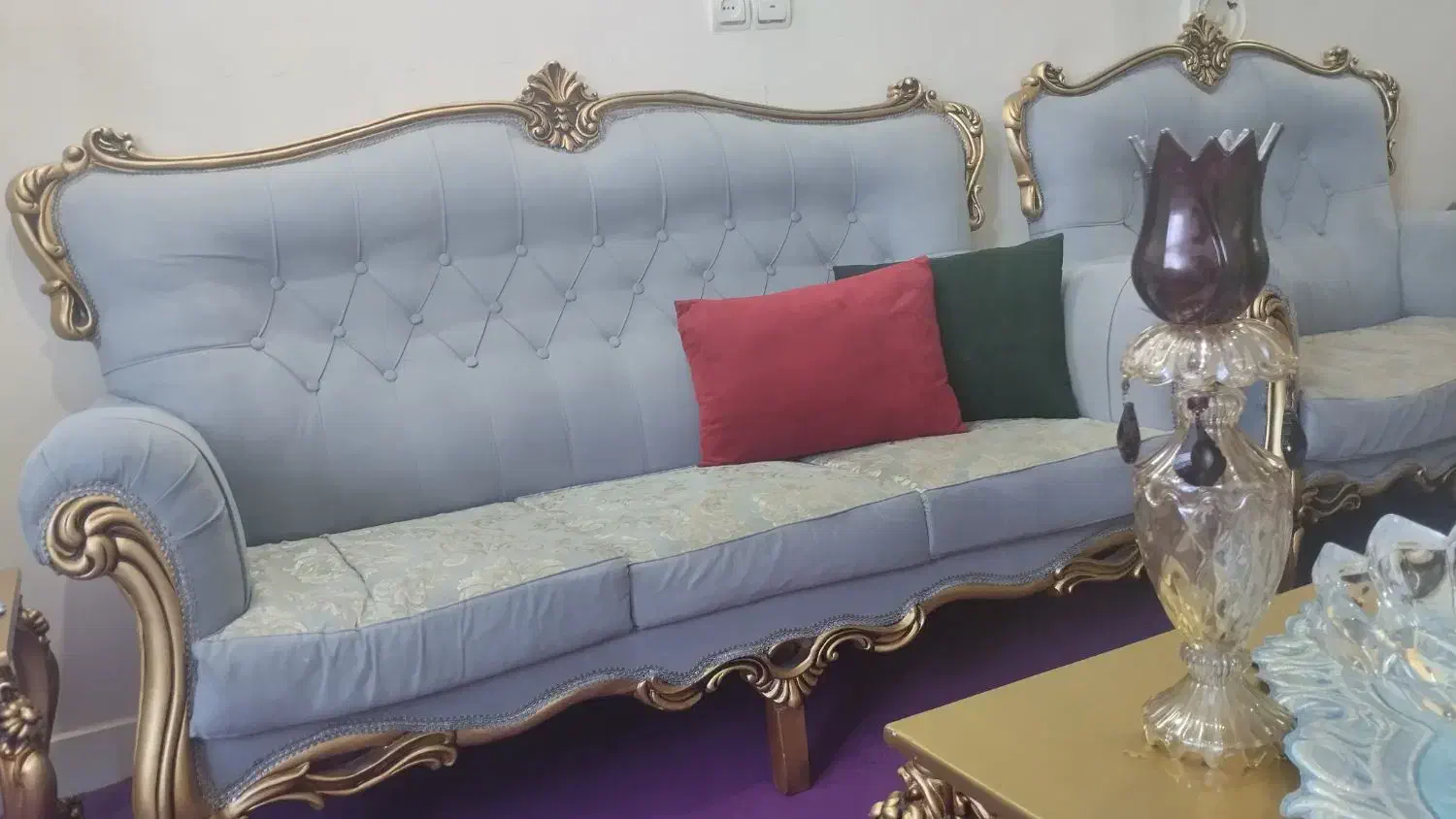 مبل هفت نفره درحد نو|مبلمان خانگی و میز عسلی|بهارستان, |دیوار