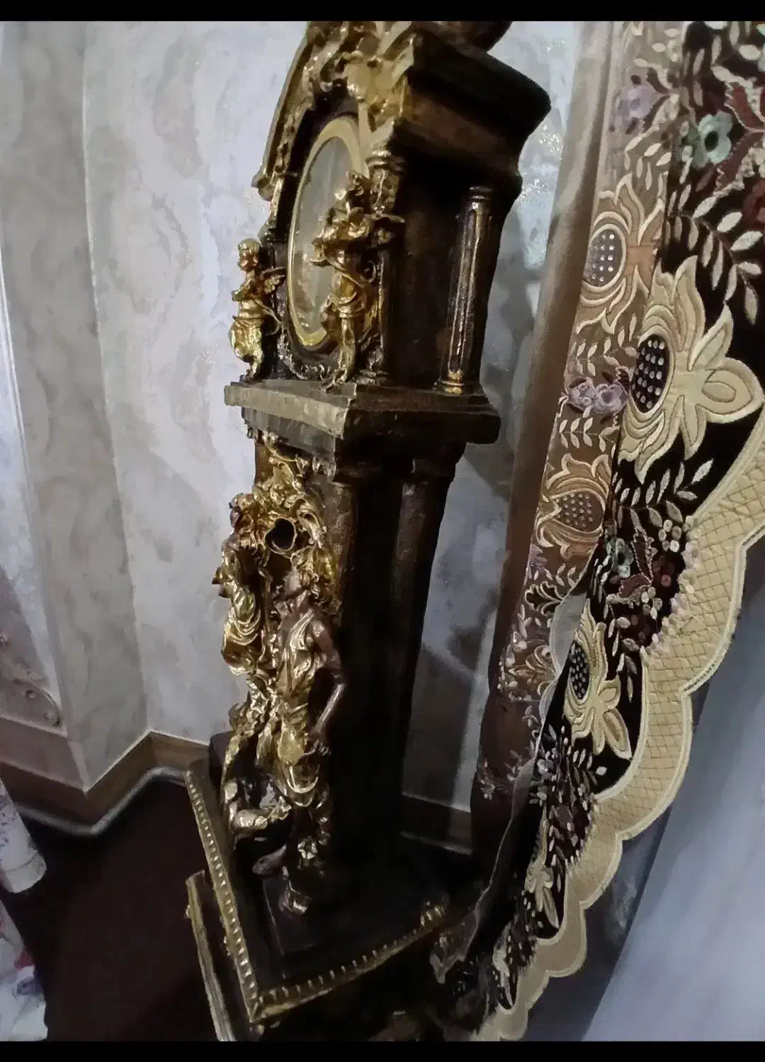 ساعت|مجسمه، تندیس، ماکت|سلماس, |دیوار