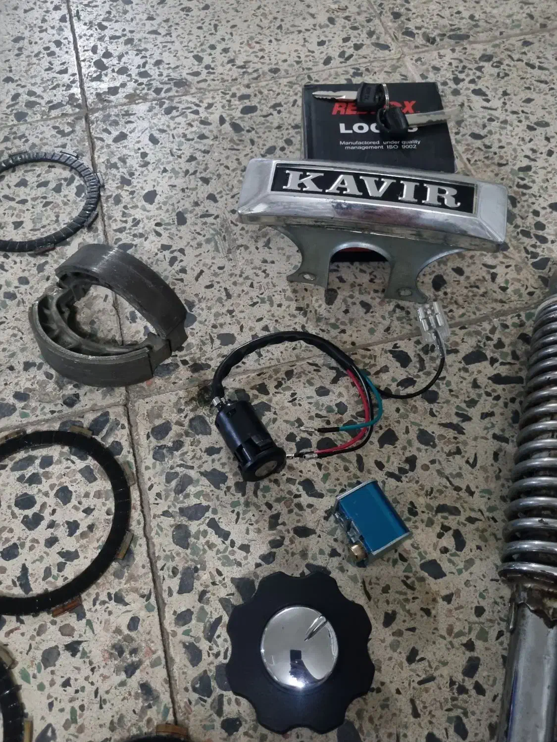 لوازم موتور هوندا کمک ست سوییچ لنت صفحه کلاچ|عمدهفروشی|قزوین, |دیوار