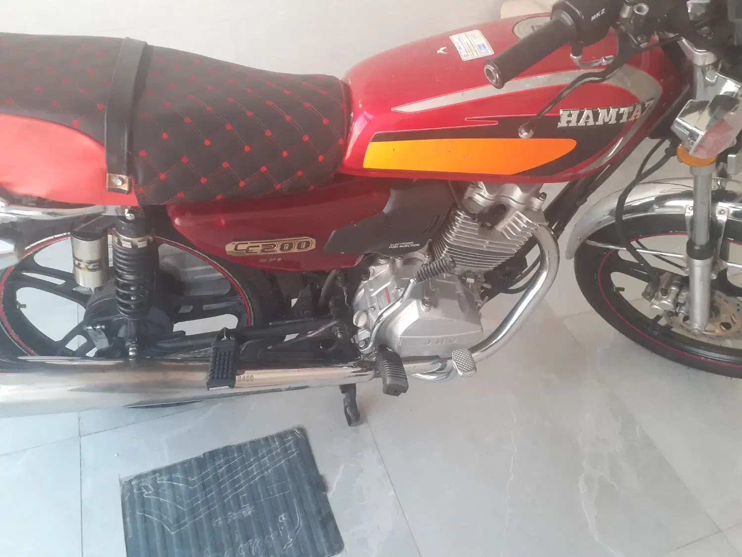 همتاز ۲۰۰ سیسی مدل ۹۸|موتورسیکلت|شیروان (خراسان), |دیوار