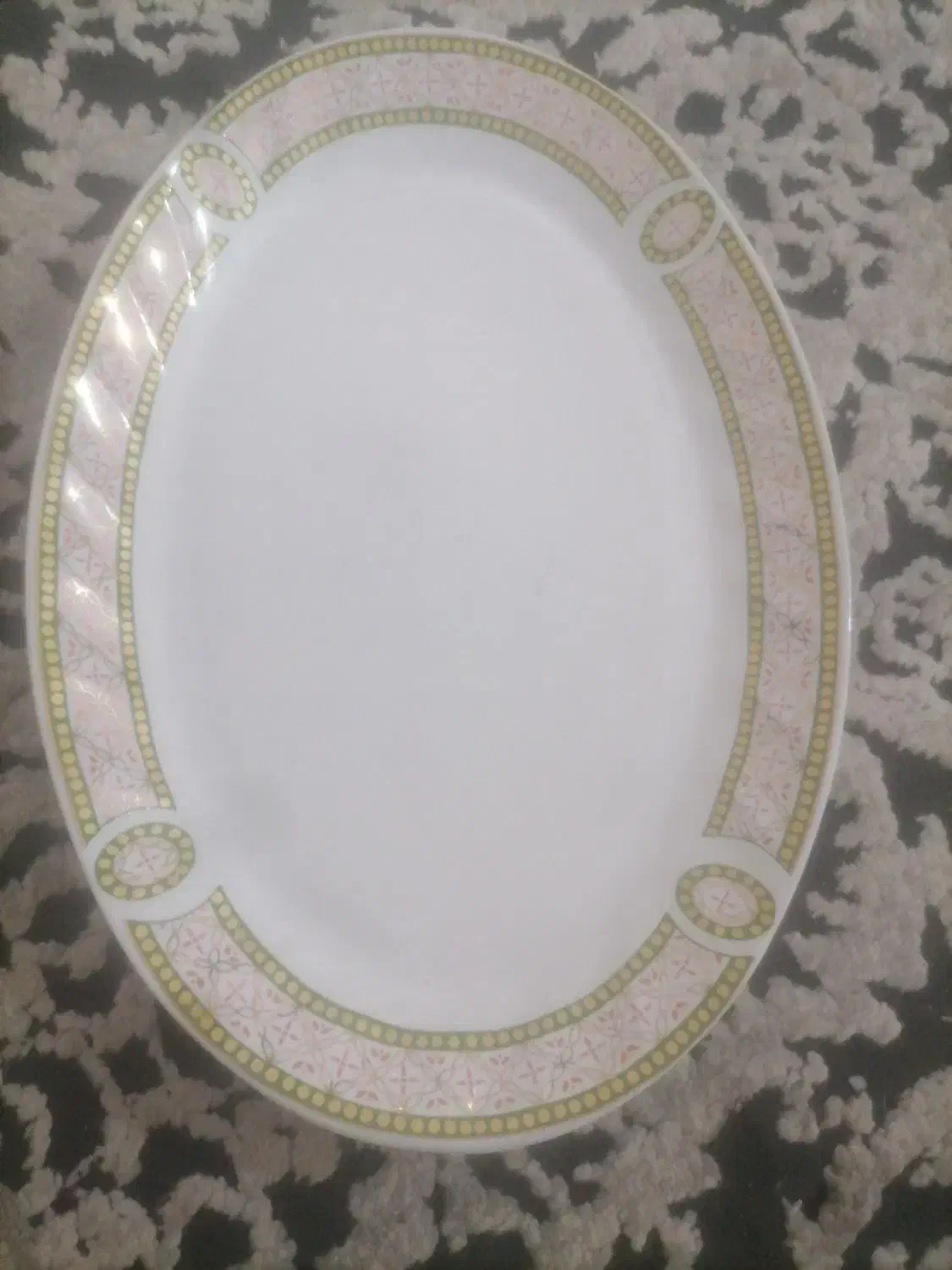 دیس چینی با پلو خوری|ظروف سرو و پذیرایی|تاتار علیا, |دیوار