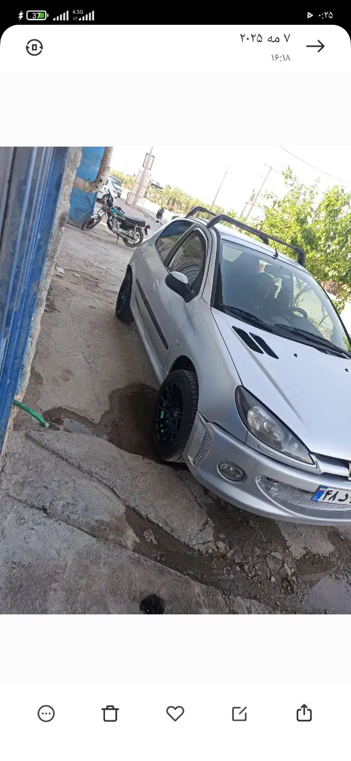 ۲۰۶ تیپ ۶ دنده اتومات|خودرو سواری و وانت|شاهین‌شهر, عطار|دیوار