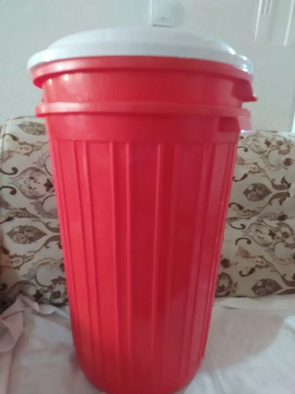 سطل بزرگ ارتفاع ۵۳ شعاع ۴۰|ظروف نگهدارنده، پلاستیکی، یکبارمصرف|سیرجان, |دیوار