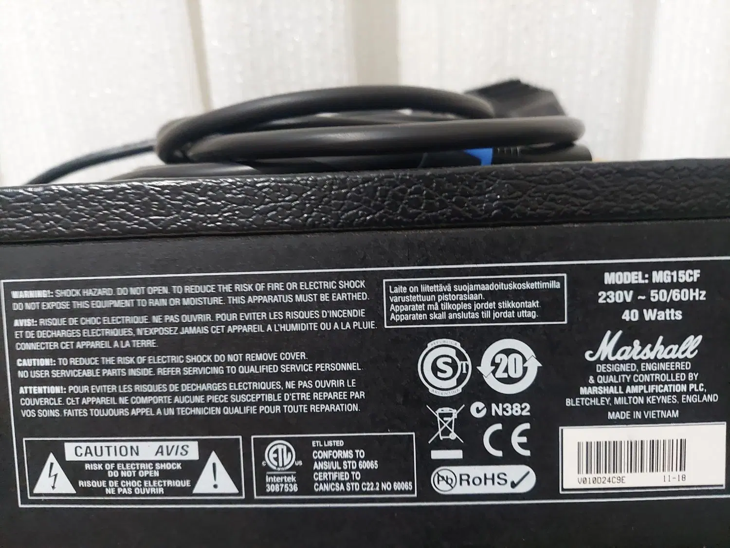 Marshall Mg15|گیتار، بیس، امپلیفایر|تهران, شکوفه|دیوار