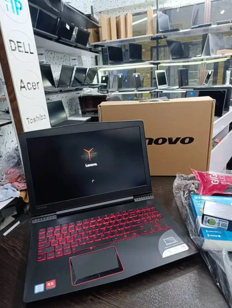 لپتاپ لنووگیمینگcori7 گرافیک4gigRX560|رایانه همراه|شهرکرد, |دیوار