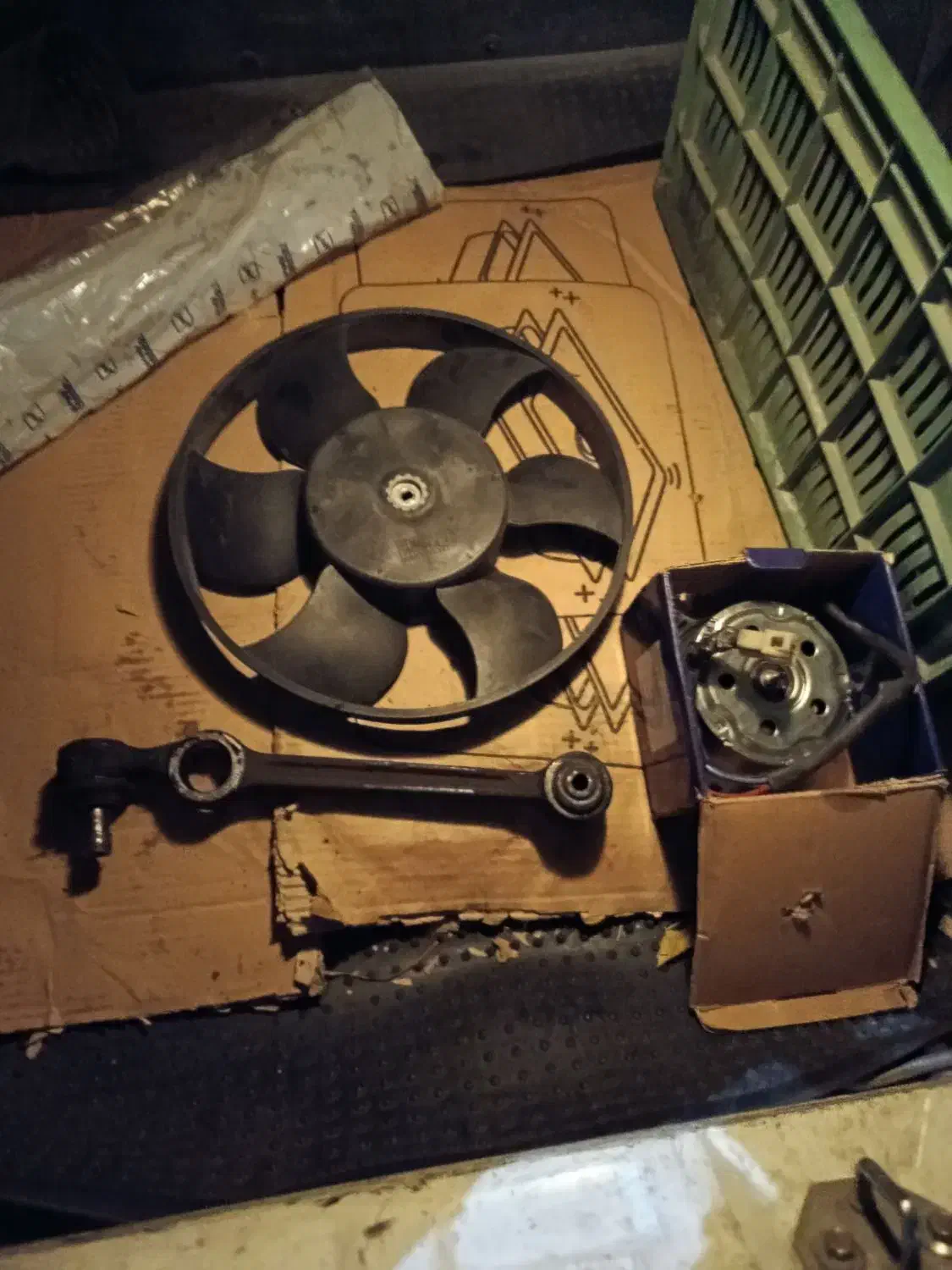 موتور فن و طبق پراید|قطعات یدکی و لوازم جانبی|ورامین, ورامین|دیوار